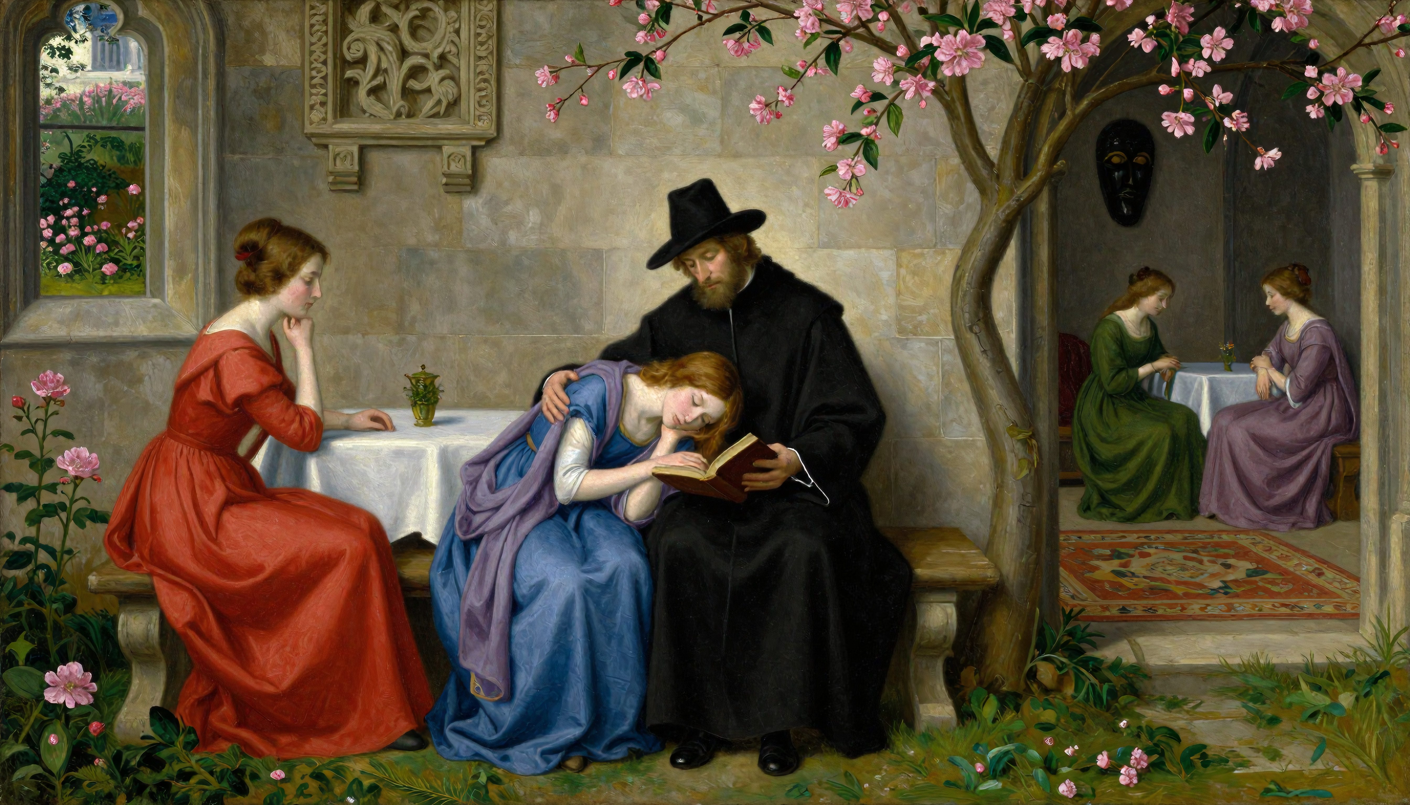 A Gentle Moment of Learning in a Stone Garden