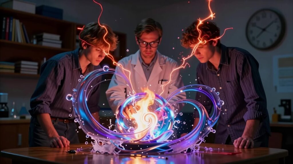 Cosmic Energy Experiment in Lab 4K Video