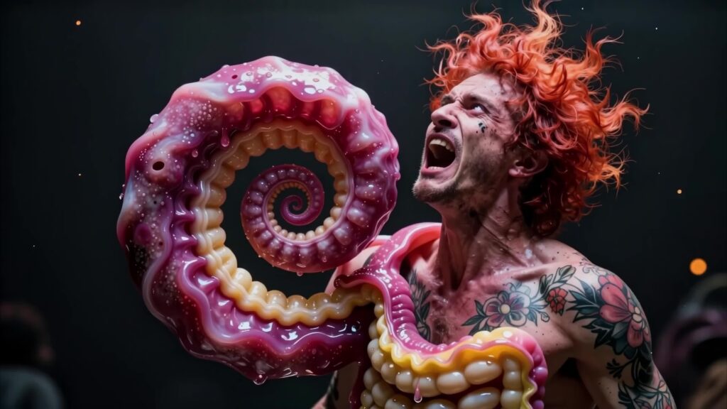 Flesh and Tentacle Fusion 4K Video