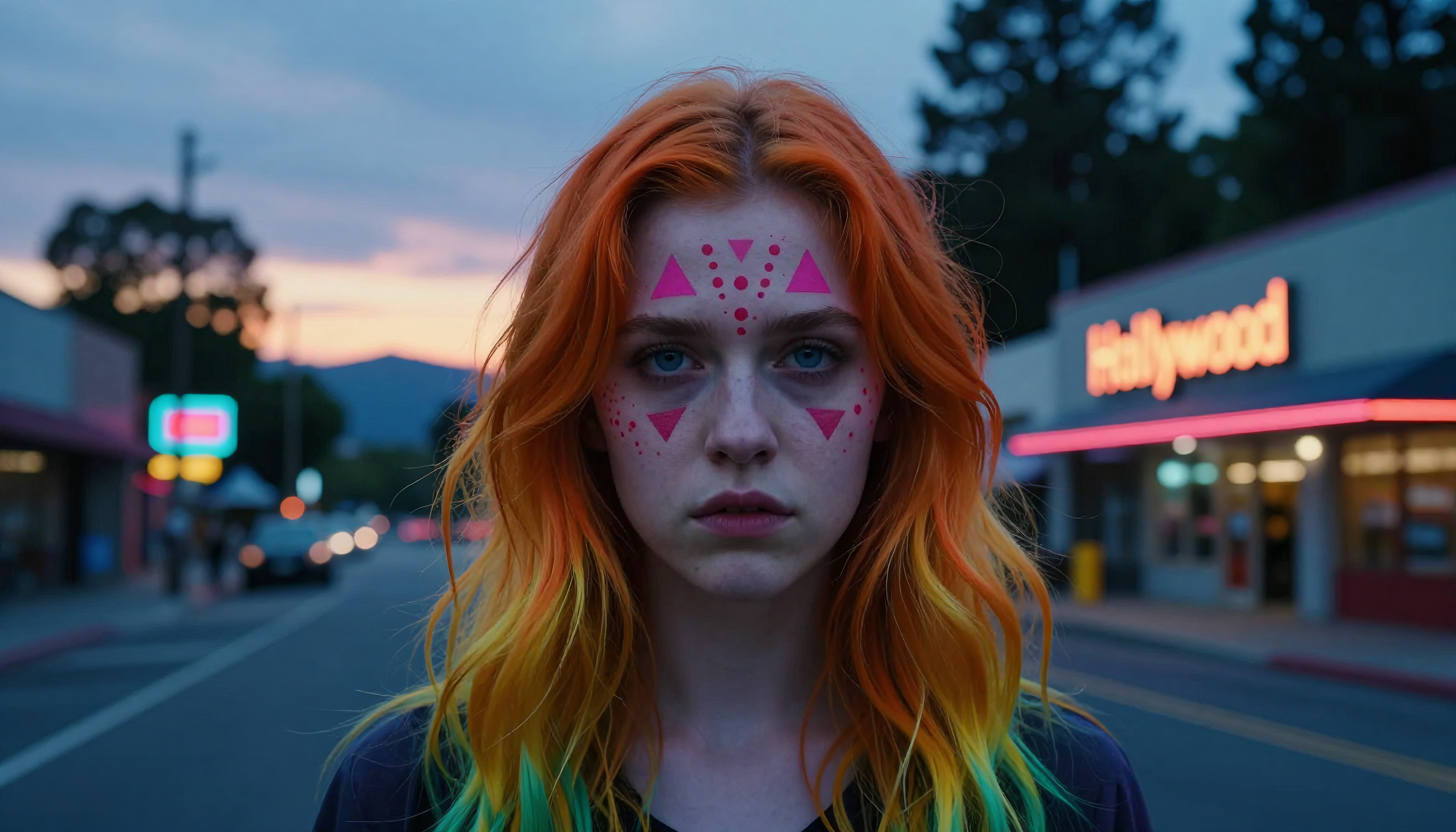 Neon Face, Hollywood Street