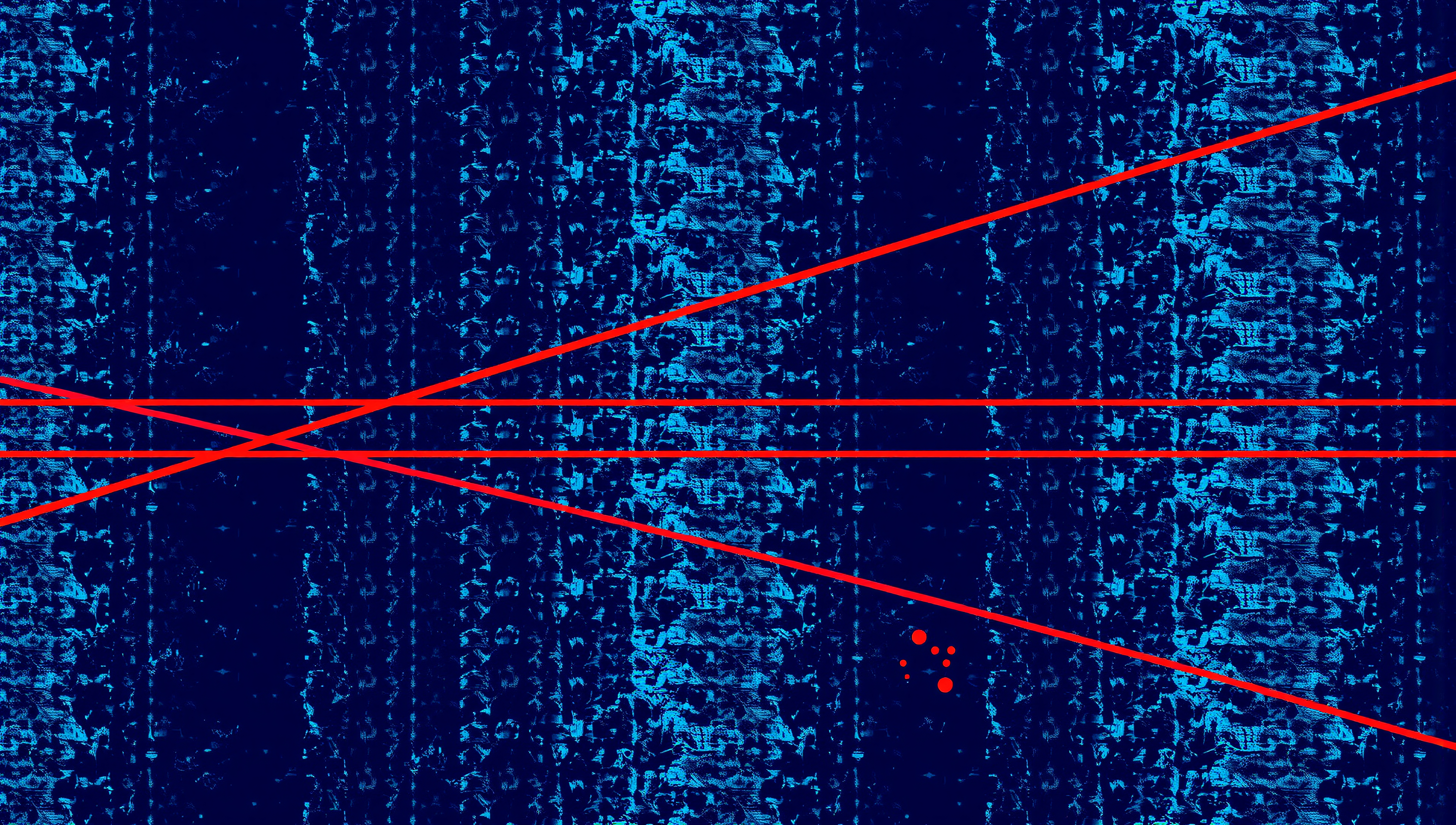 Intersections of Blue and Red