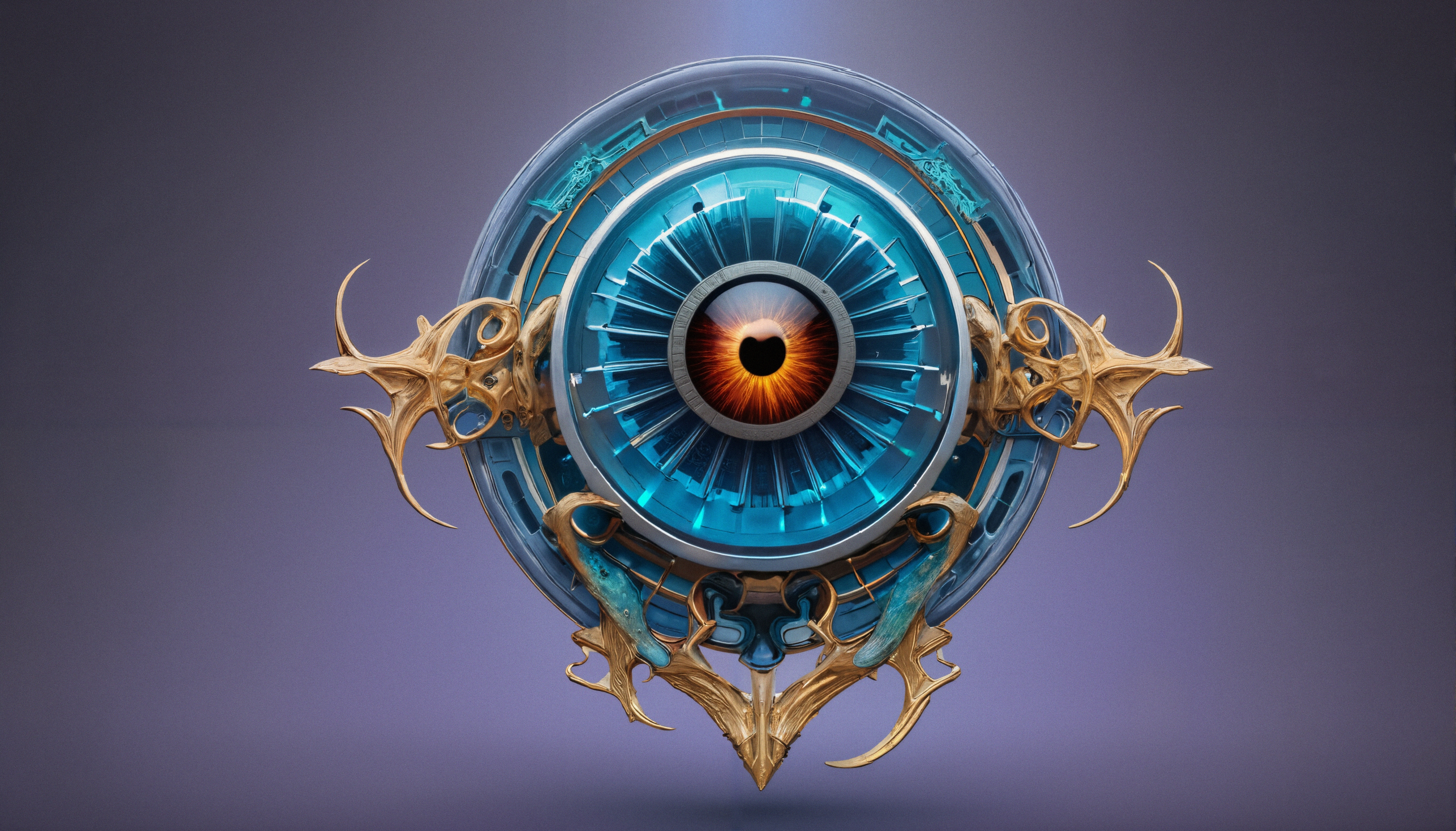 Futuristic Ornate Mechanical Eye