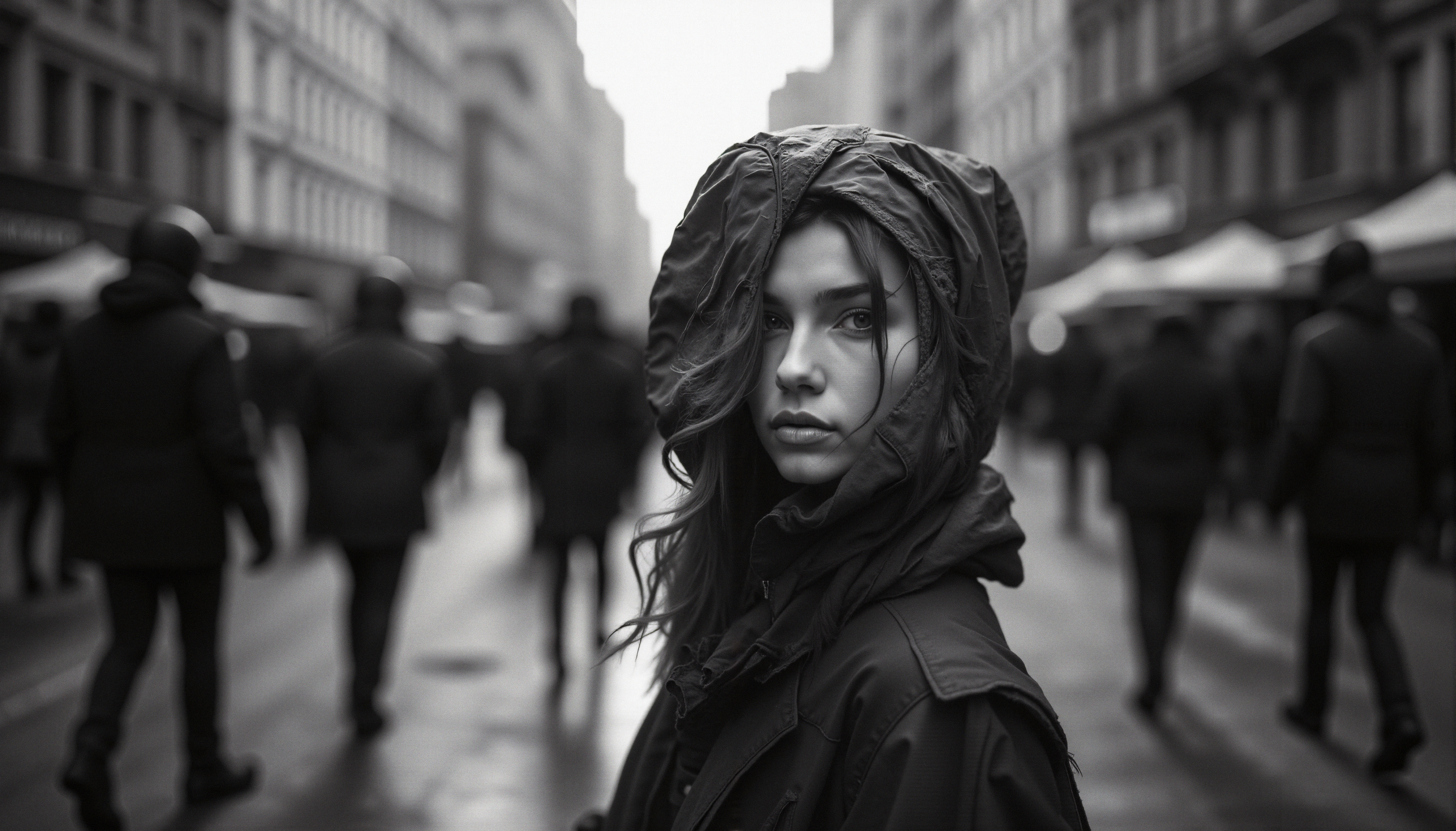 Urban Isolation in Black White