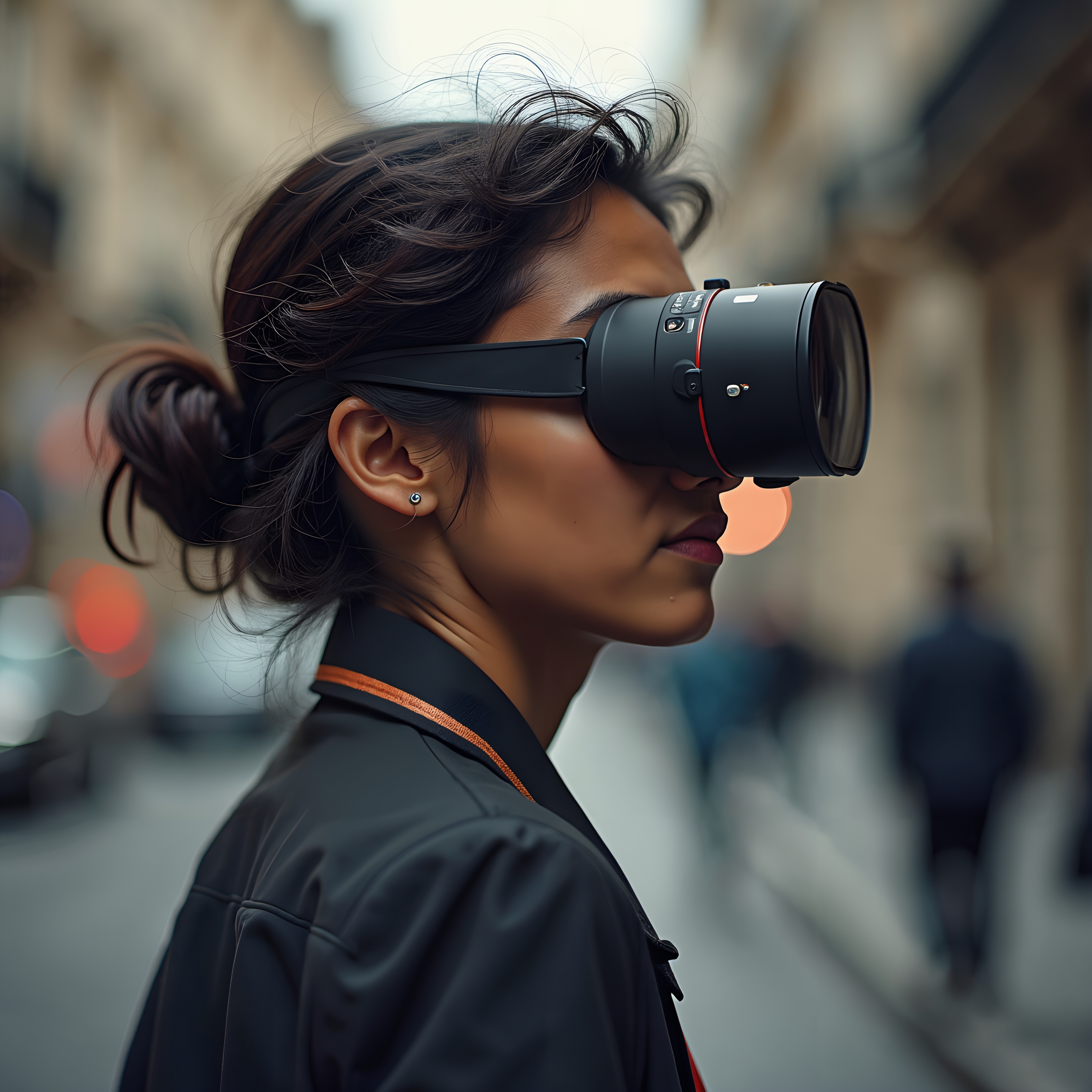 Virtual Reality Camera Lens Vision