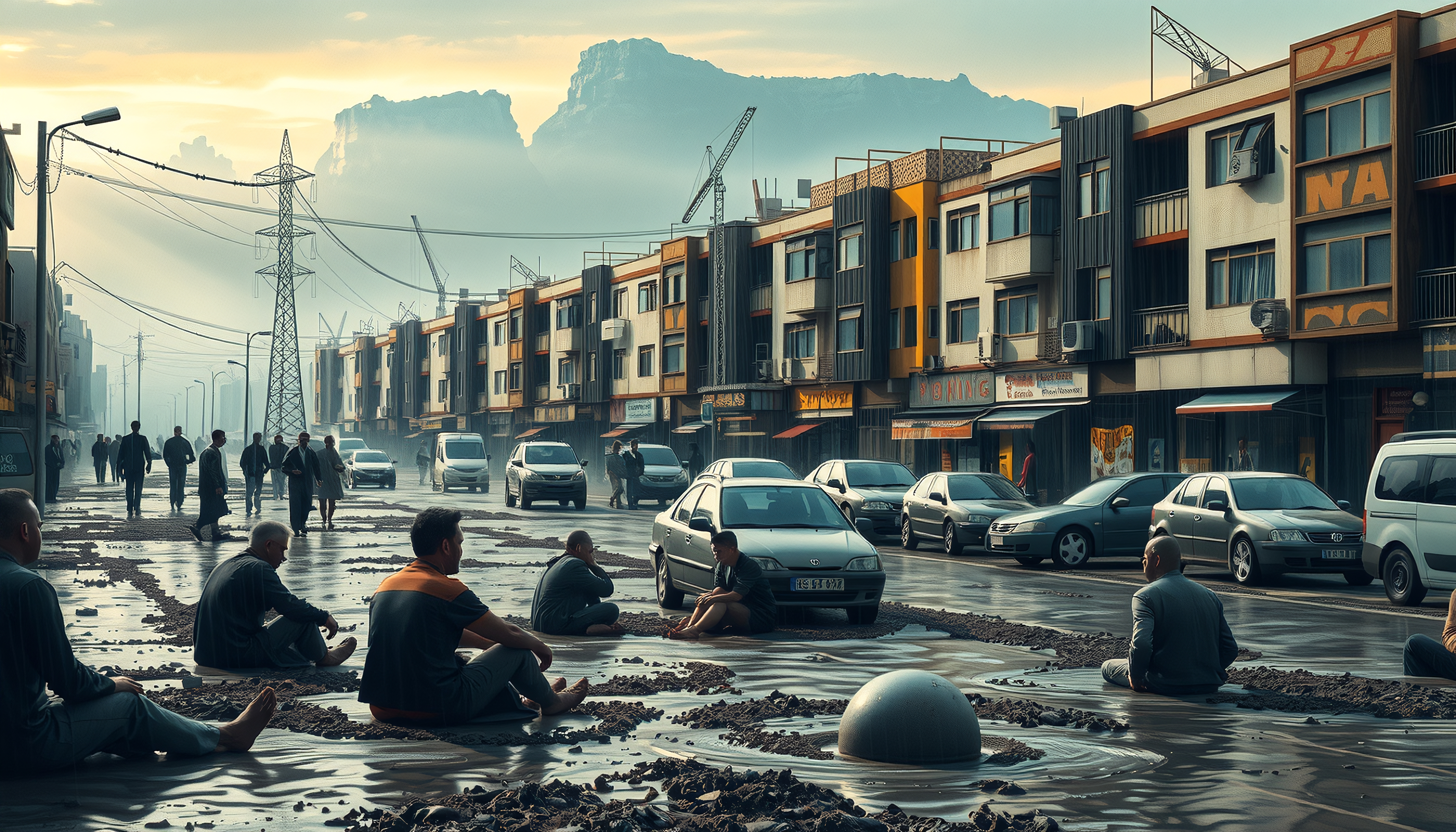 Urban Surrealism Street Meditation