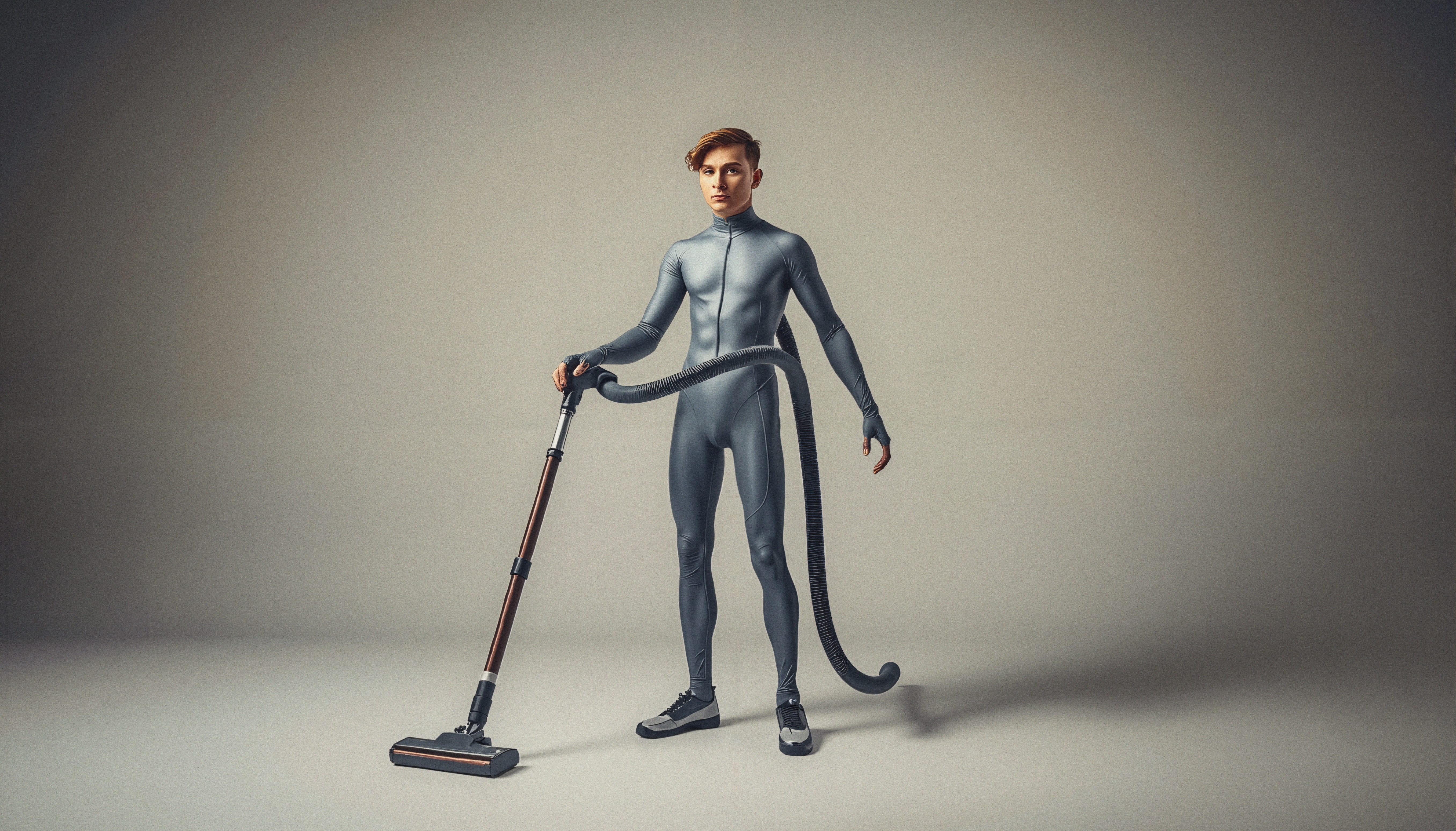 Futuristic Cleaning Suit Design
