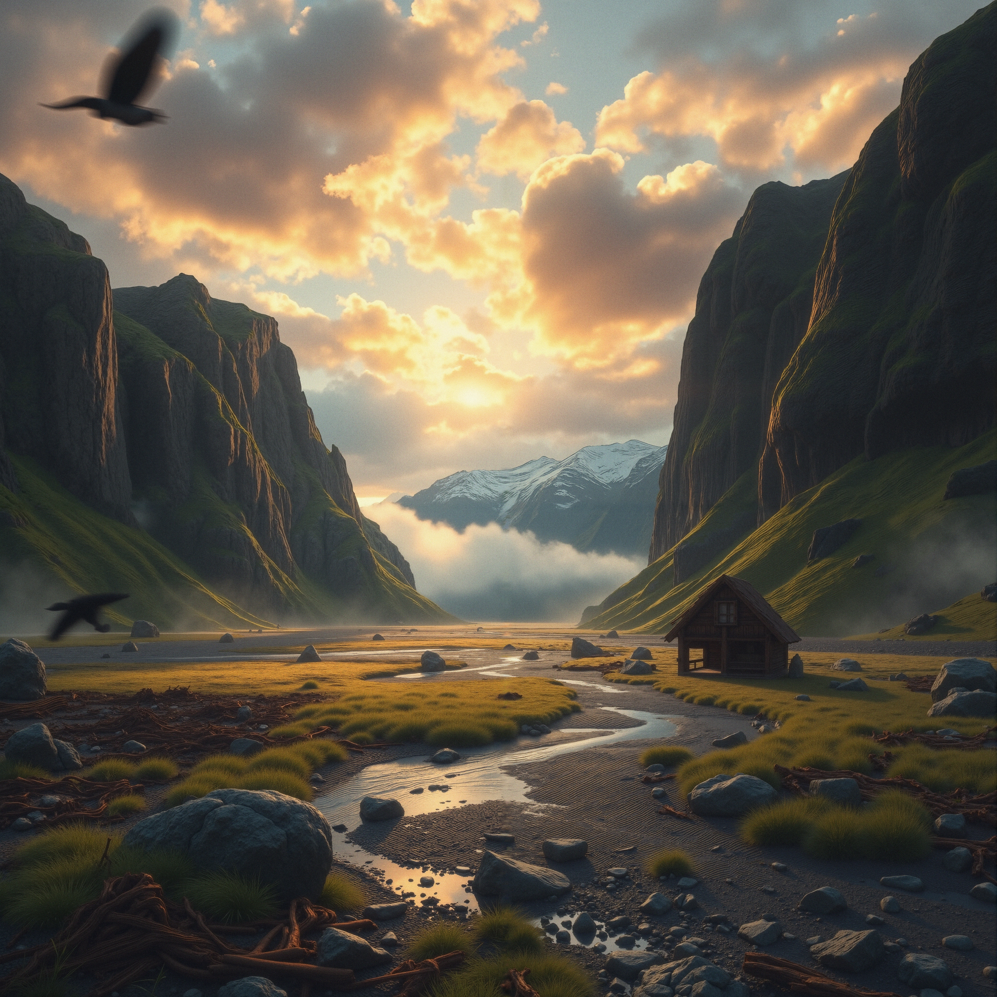 Solitude In The Golden Valley