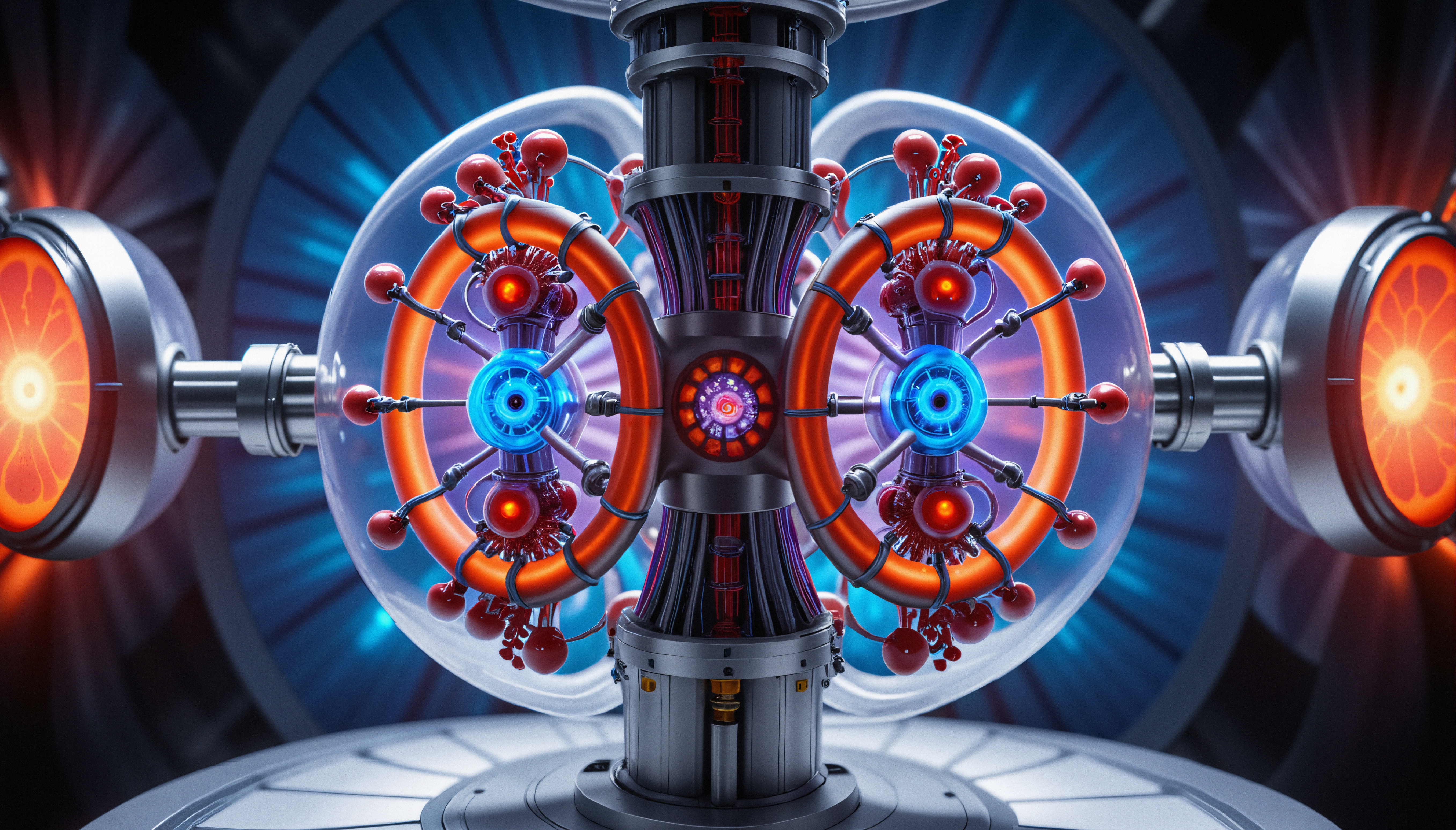 Futuristic Energy Core Design