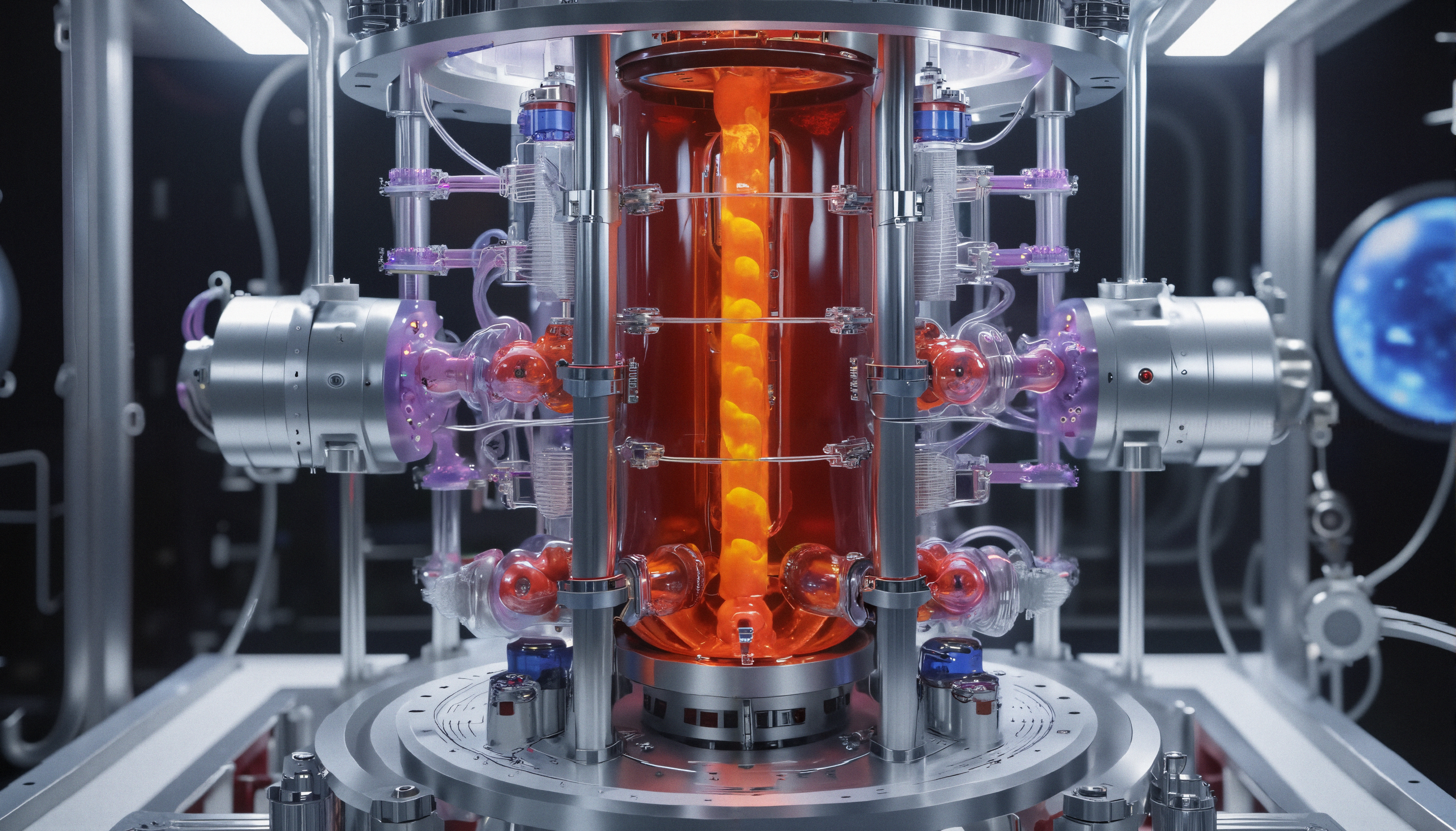 Futuristic Laboratory Energy Apparatus