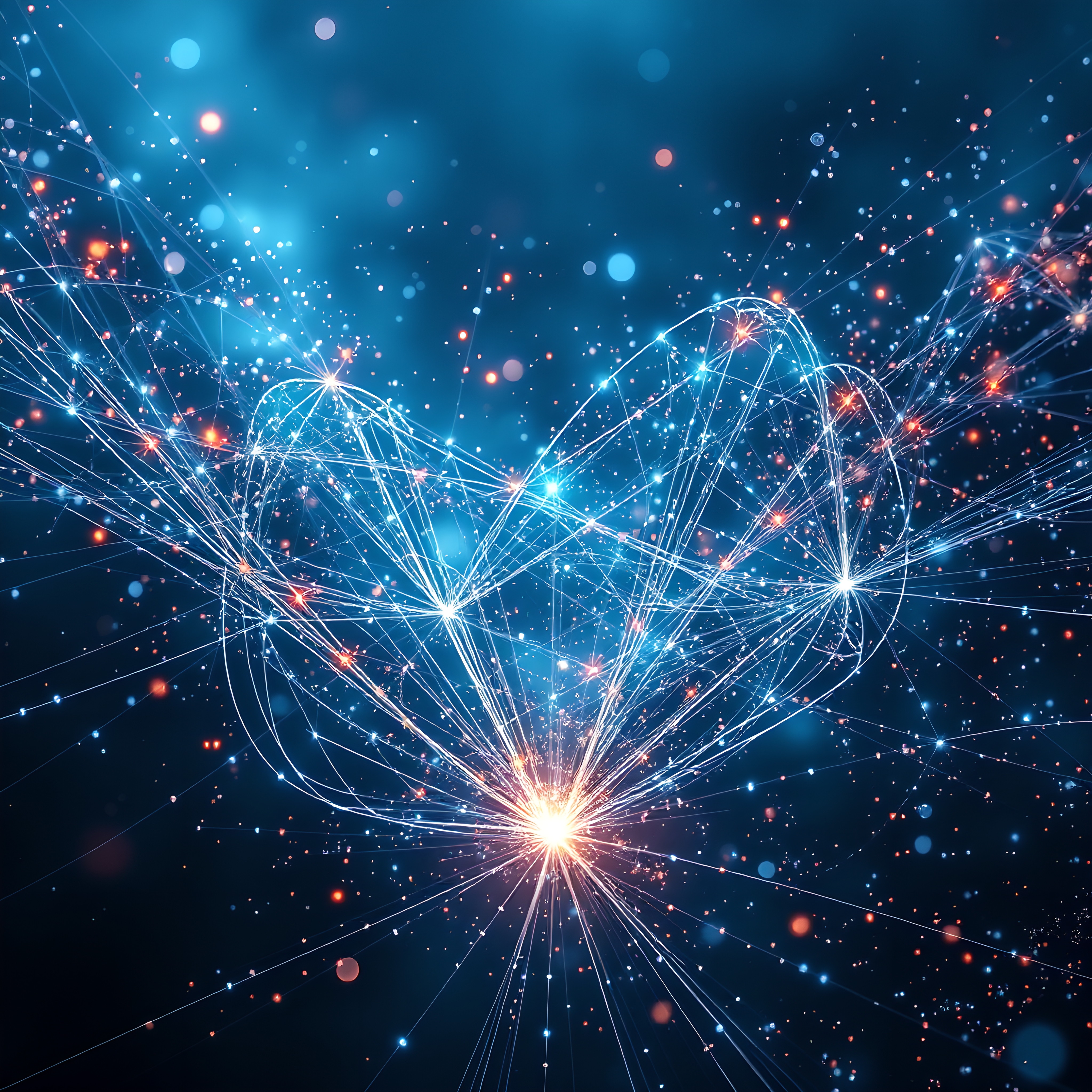 Digital Web of Light Connections