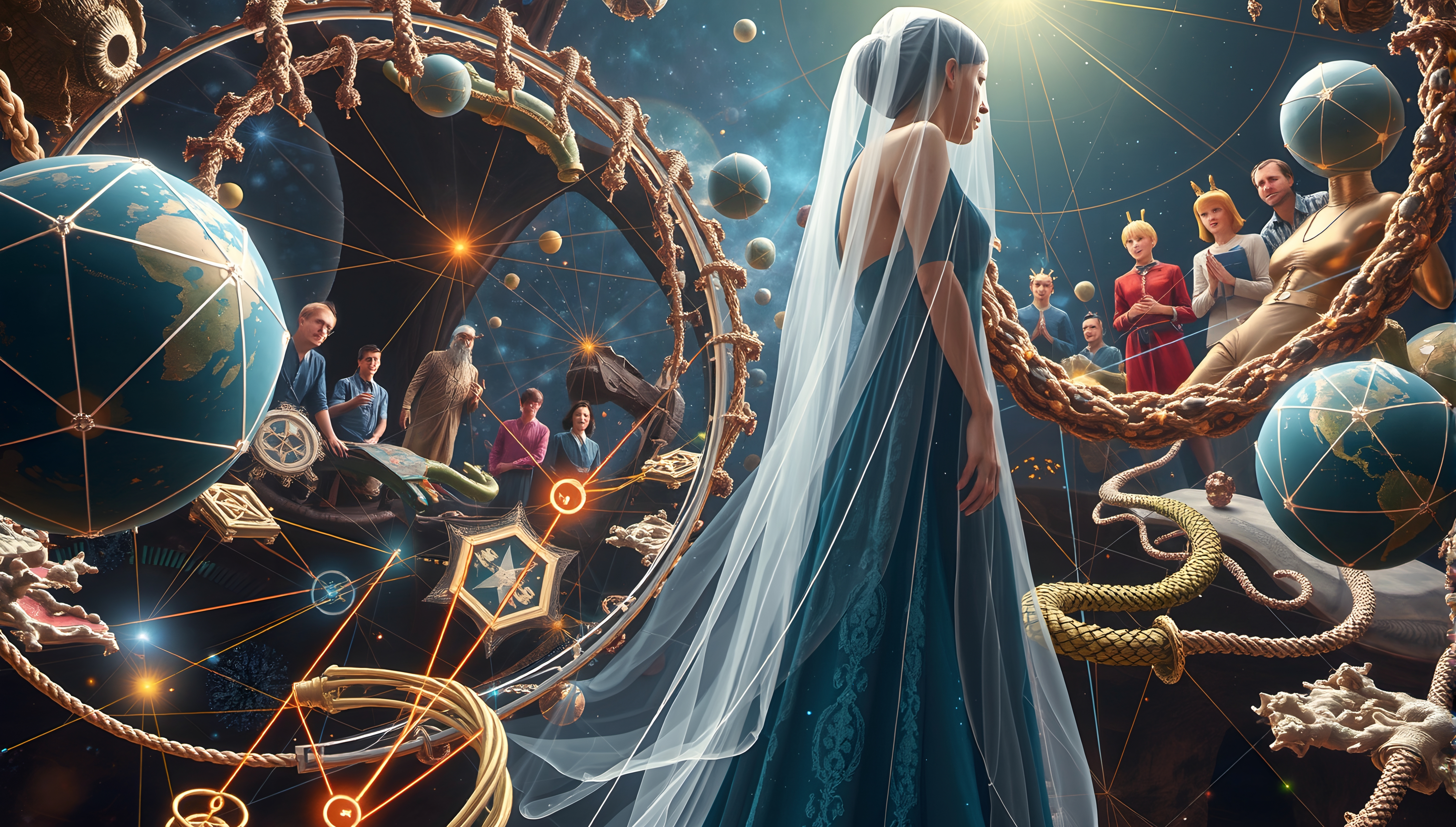Celestial Tapestry of Time