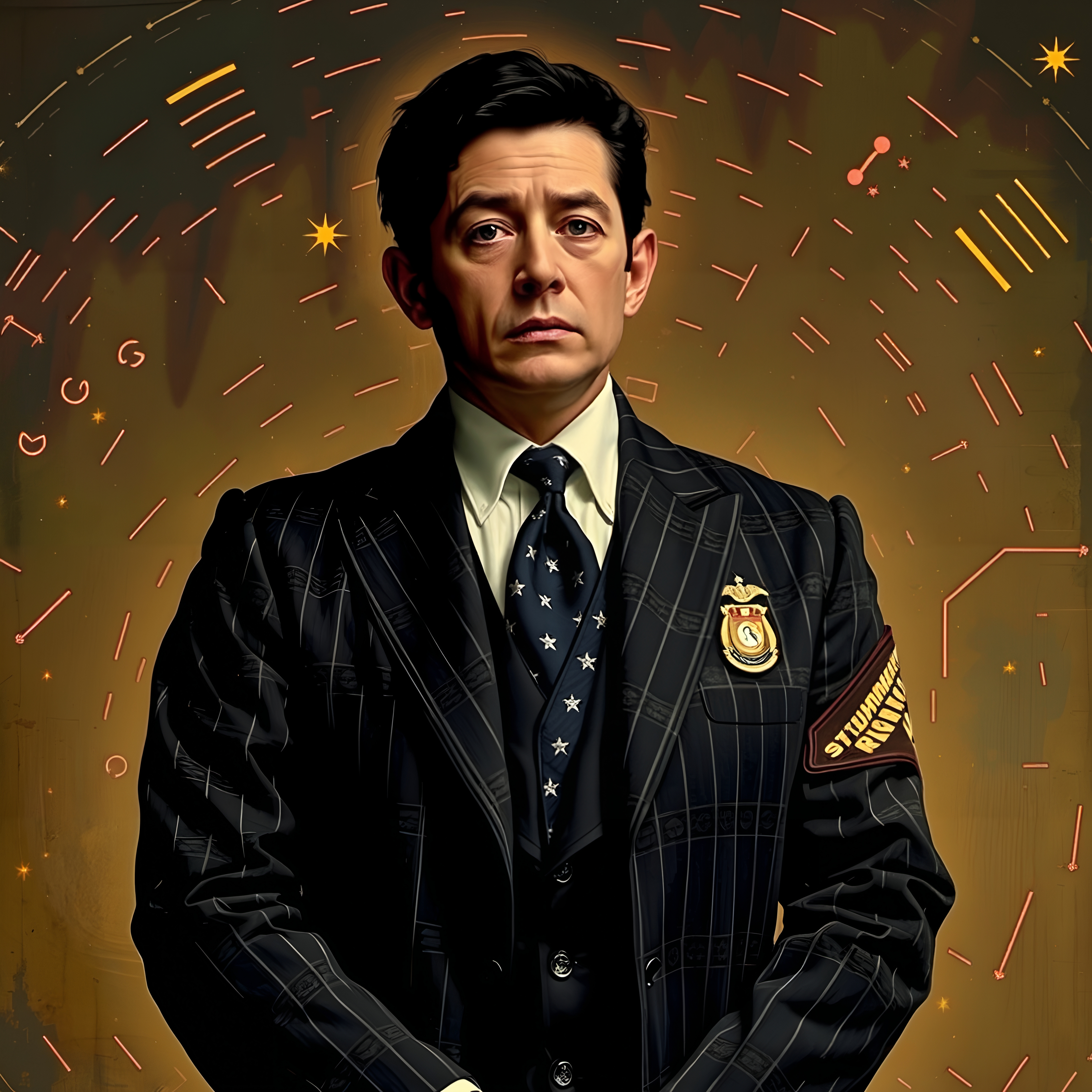Galactic Detective in Formalwear