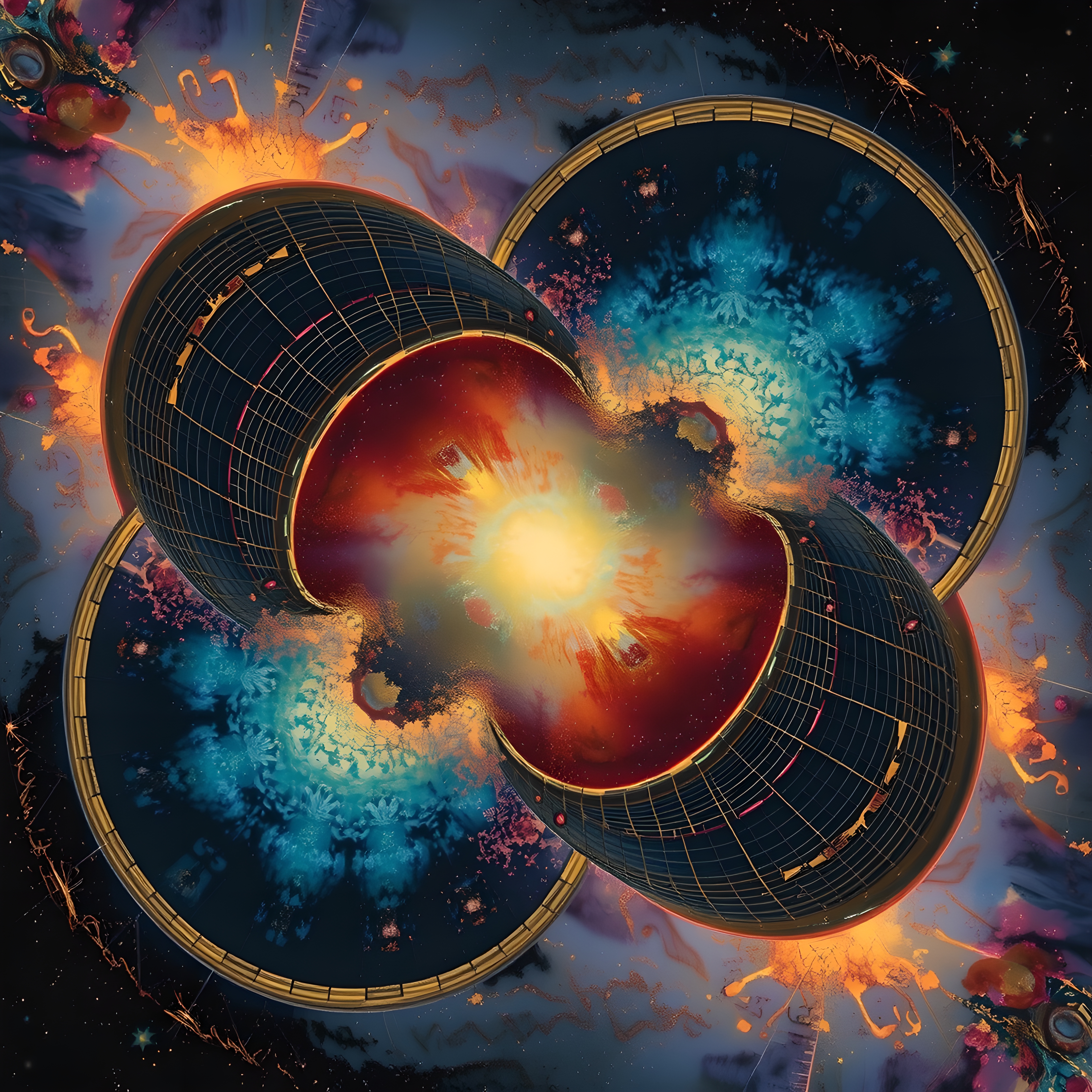 Cosmic Spheres in Explosive Harmony
