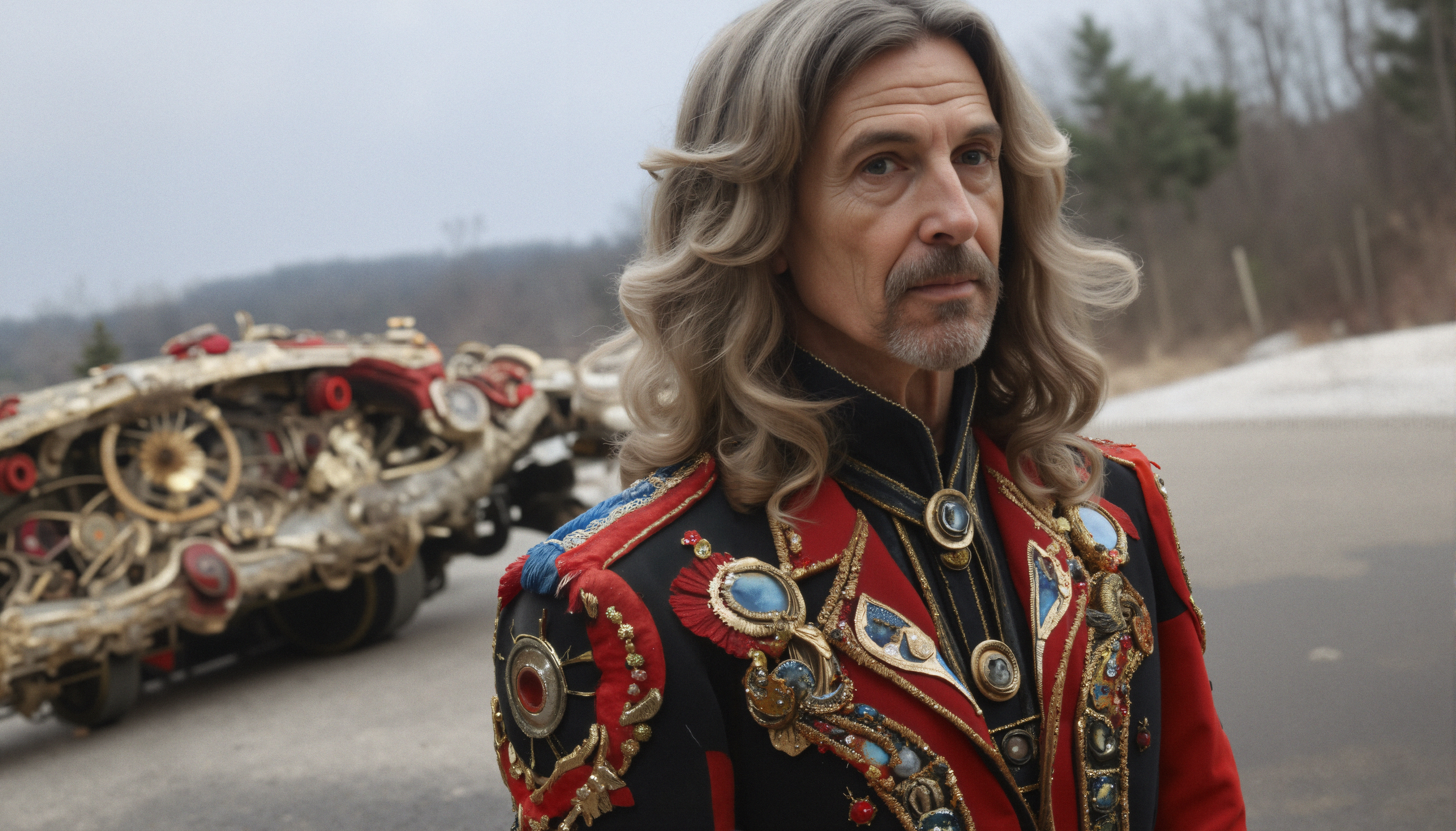 Ornate Regal Fantasy Character Portrait