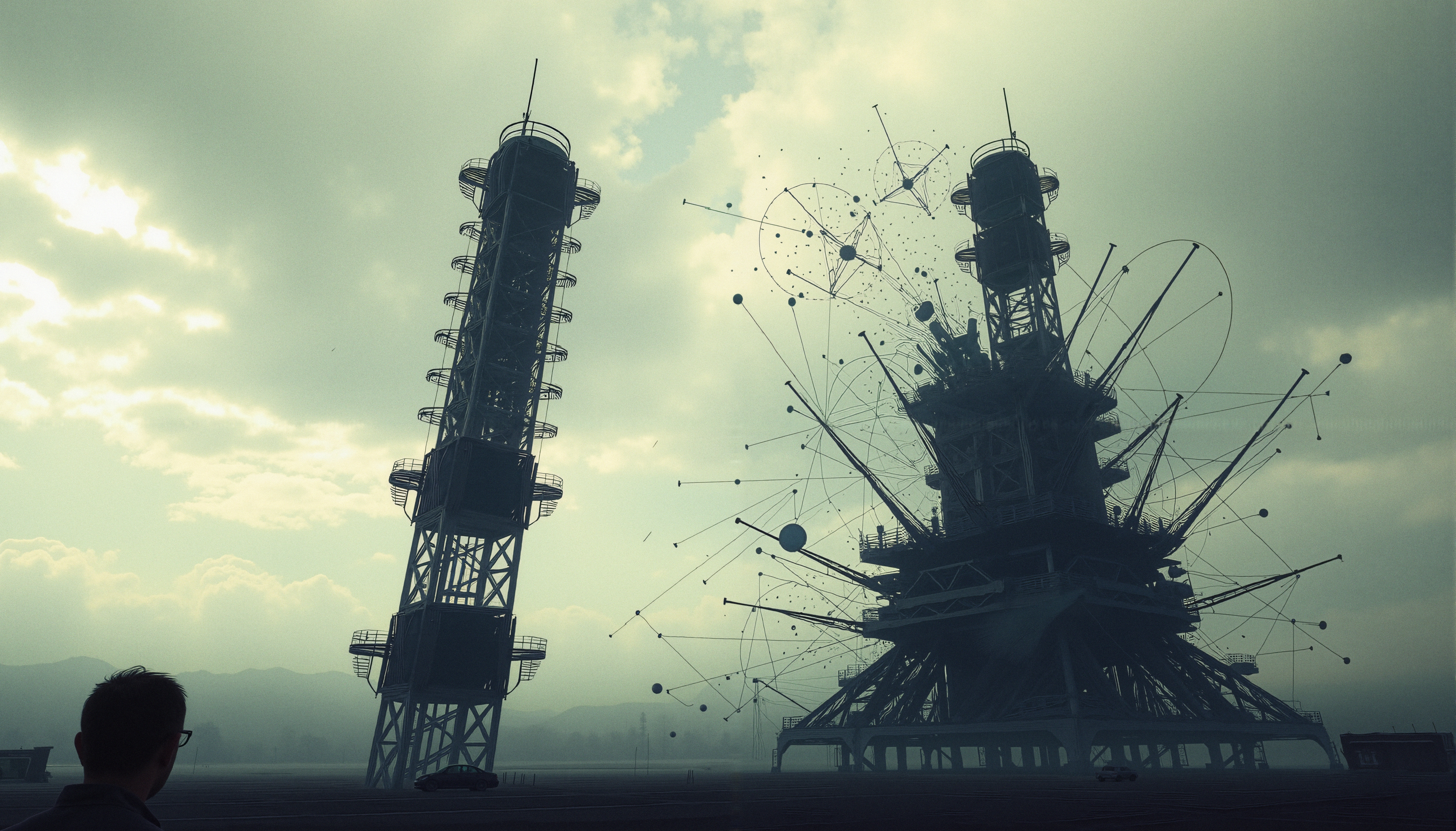 Contemplation of Futuristic Structures