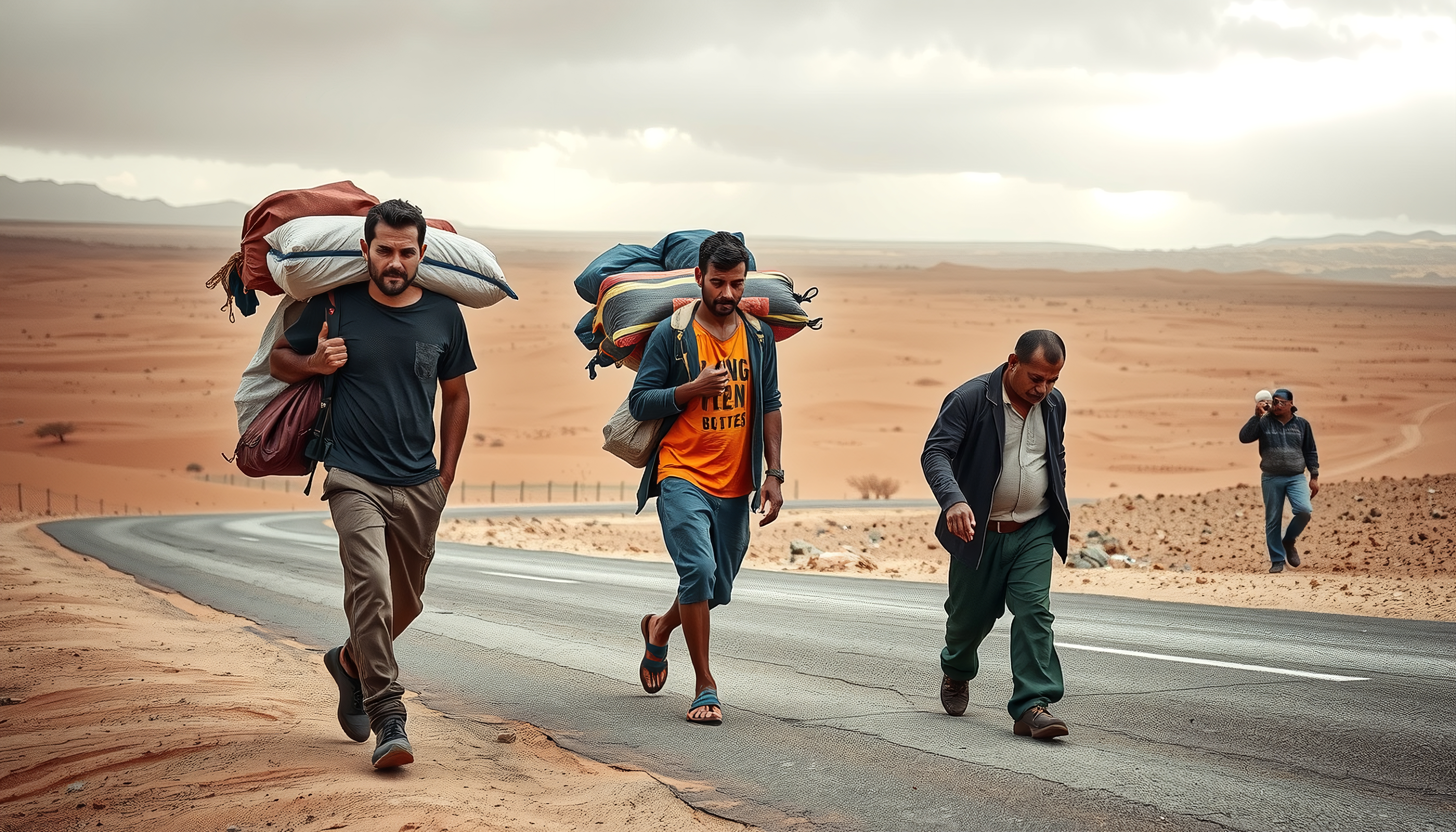 Journey Through the Vast Desert