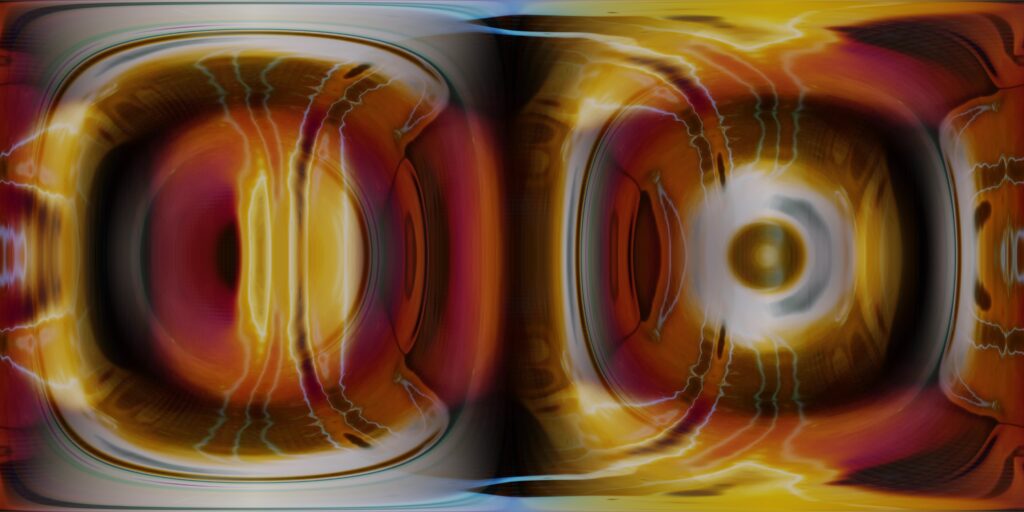 Surreal Glowing Portal 360VR 6K Loop