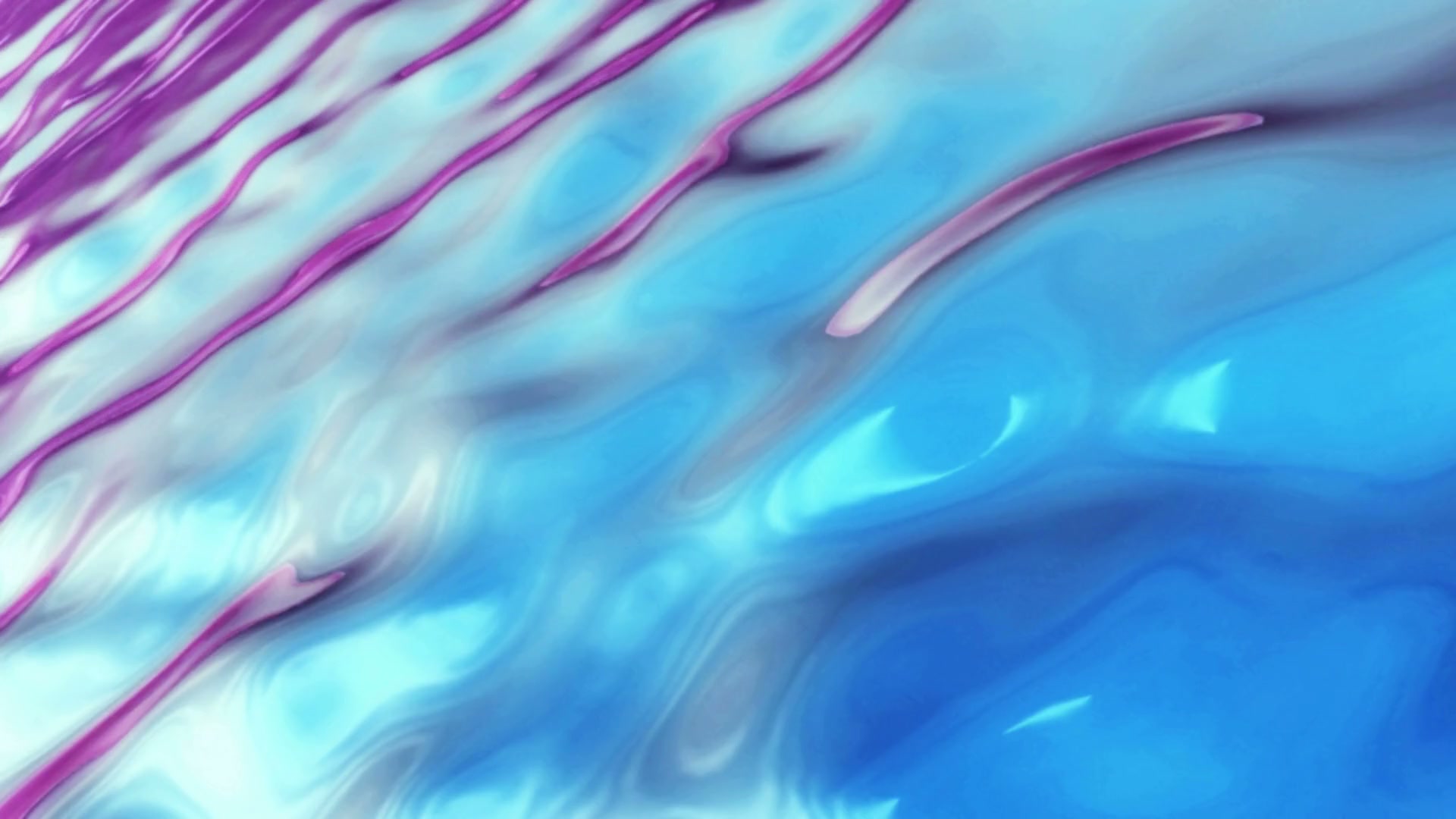 Abstract looping video featuring blue and magenta waves creating a fluid and dynamic pattern, conveying a sense of harmony and movement.