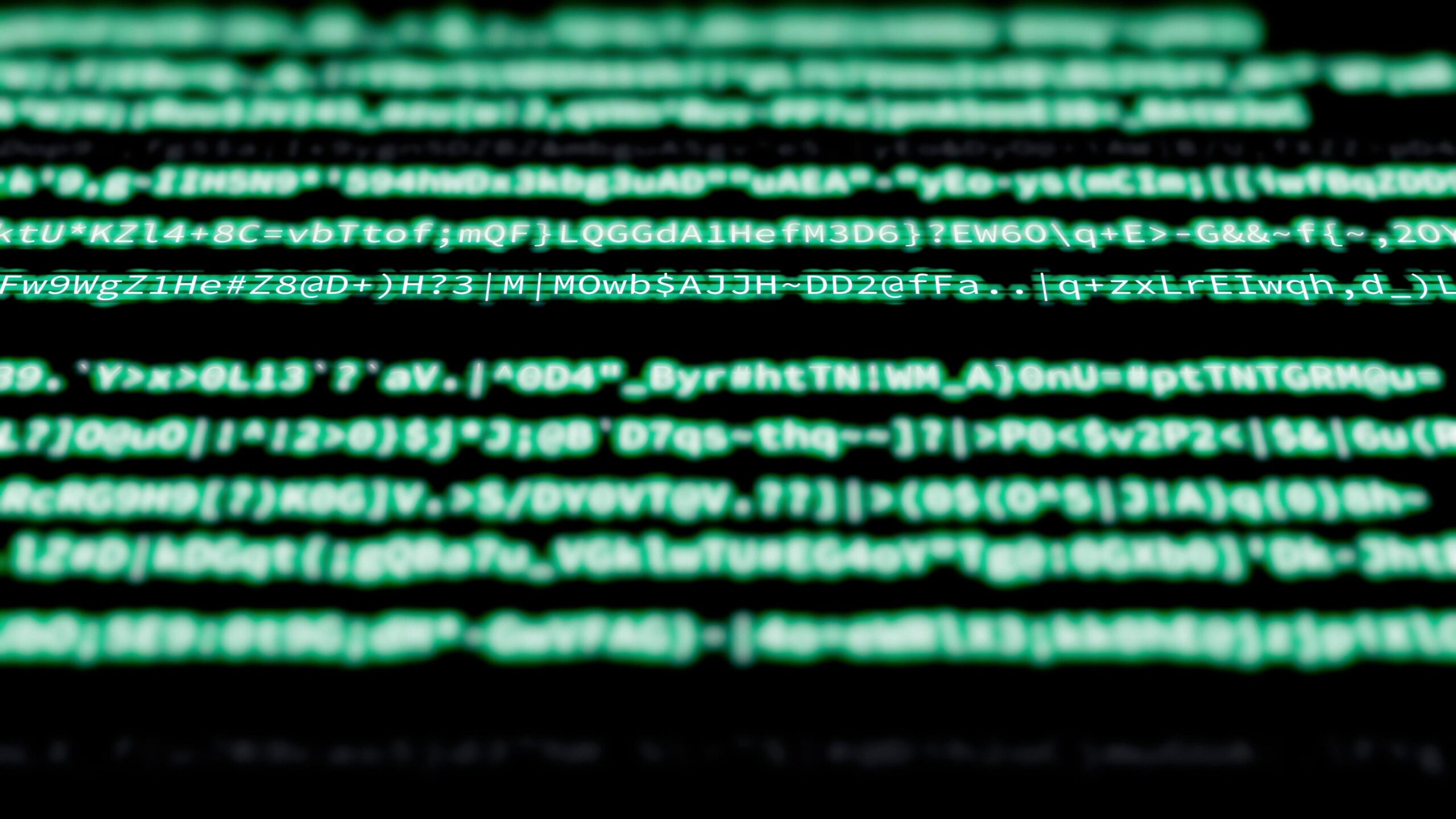 Scrolling Digital Code Display