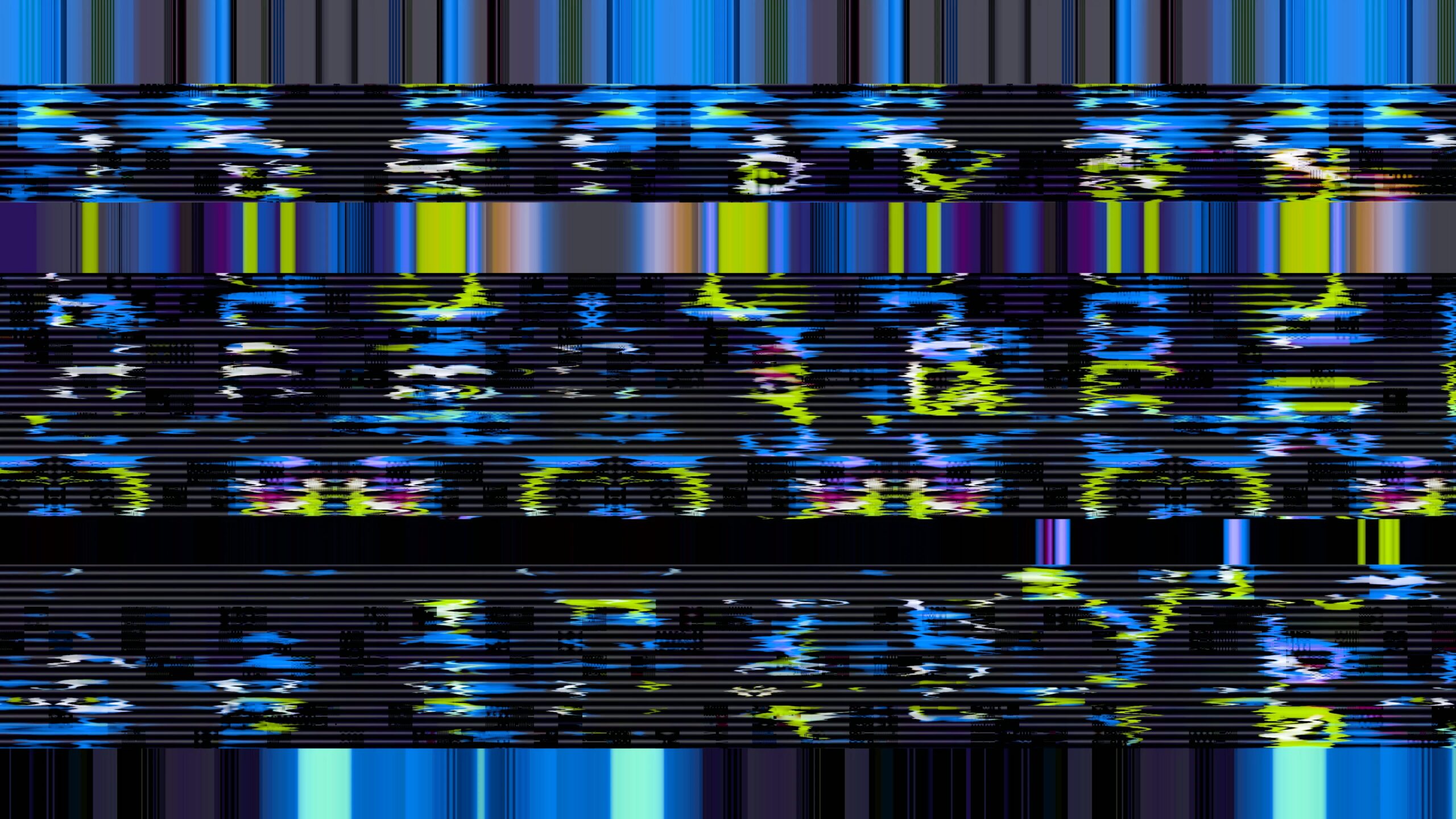 Vibrant 4K video loop glitch art with colorful horizontal lines creating a captivating abstract patterns.