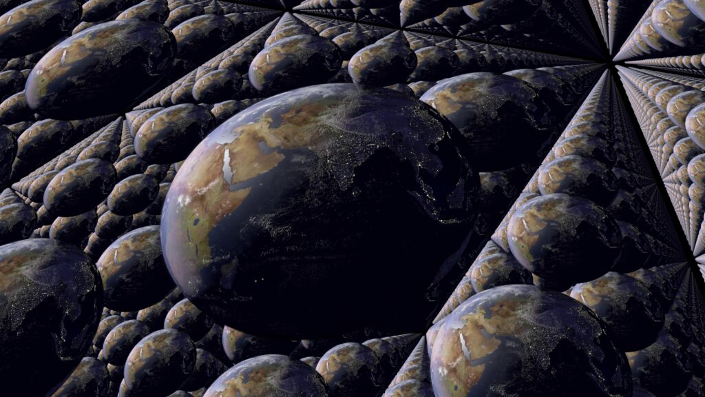 Infinite Earths Fractal Dimensions 4K Loop