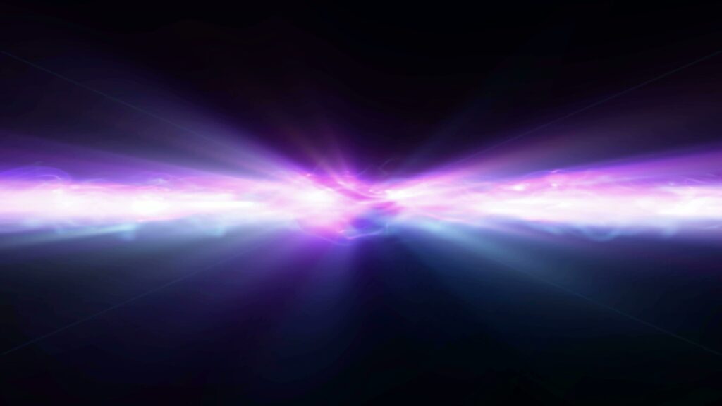 Vivid Cosmic Light Burst 4K Loop