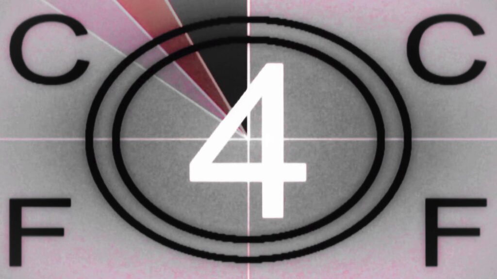 Retro Film Countdown HD Video