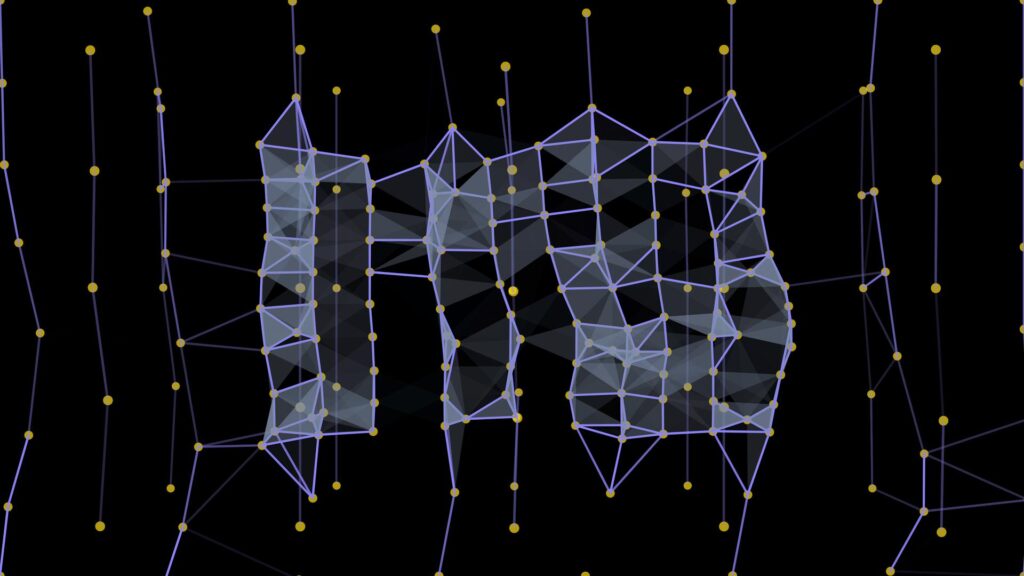 Abstract Geometric Network Design HD Video