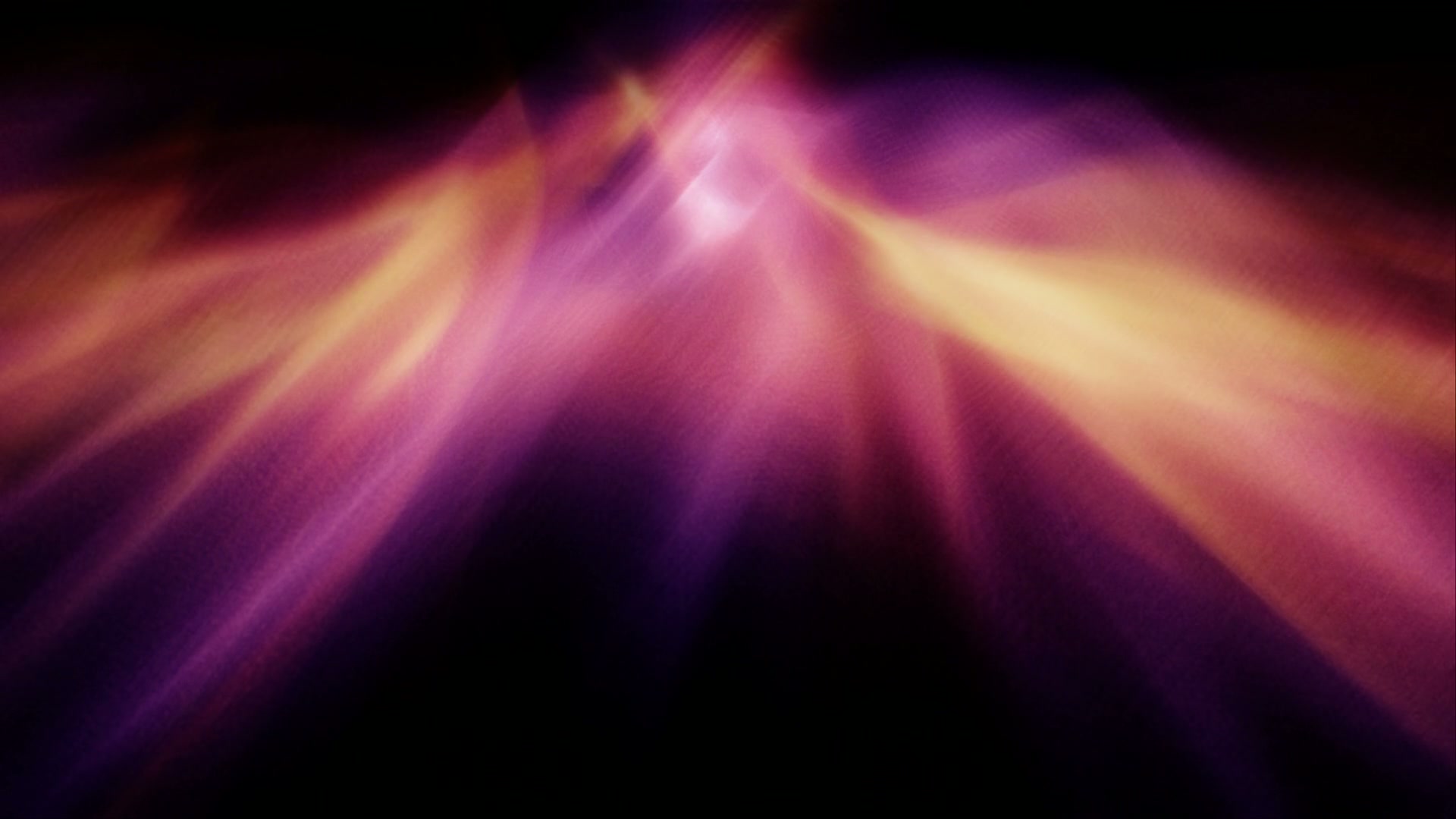 Abstract video loop featuring swirling shades of purple, pink, and yellow on a dark background, creating a dynamic and vibrant visual effect with depth and texture.