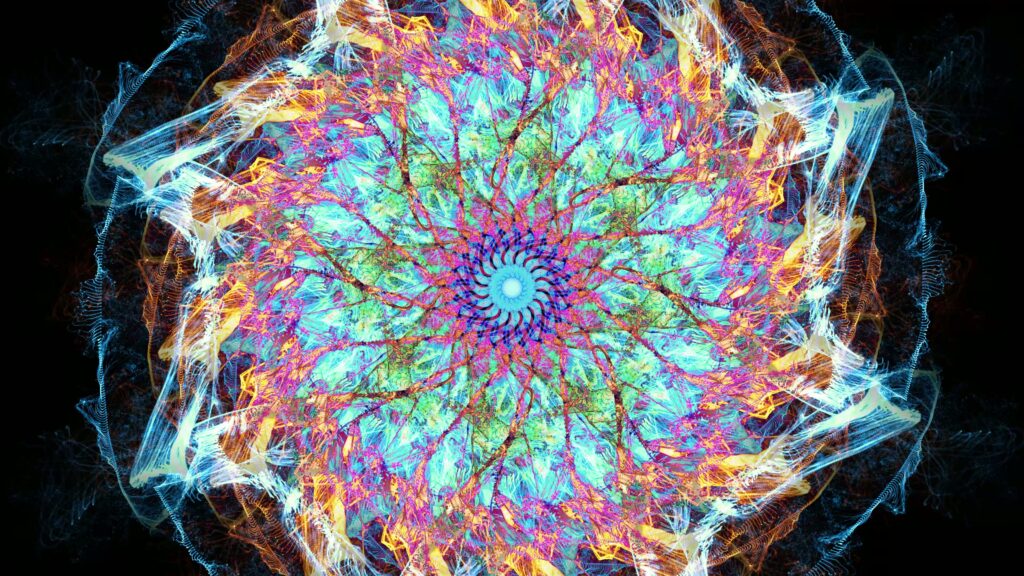 Fractal Eye Mandala Evolution 4K Loop
