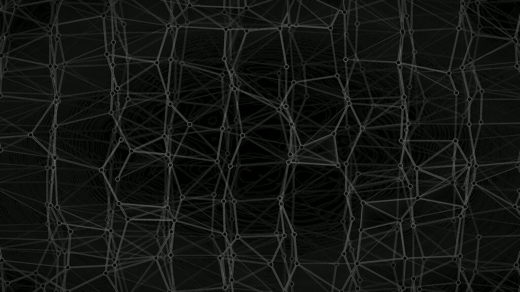 Intricate Web of Network Connections Loop