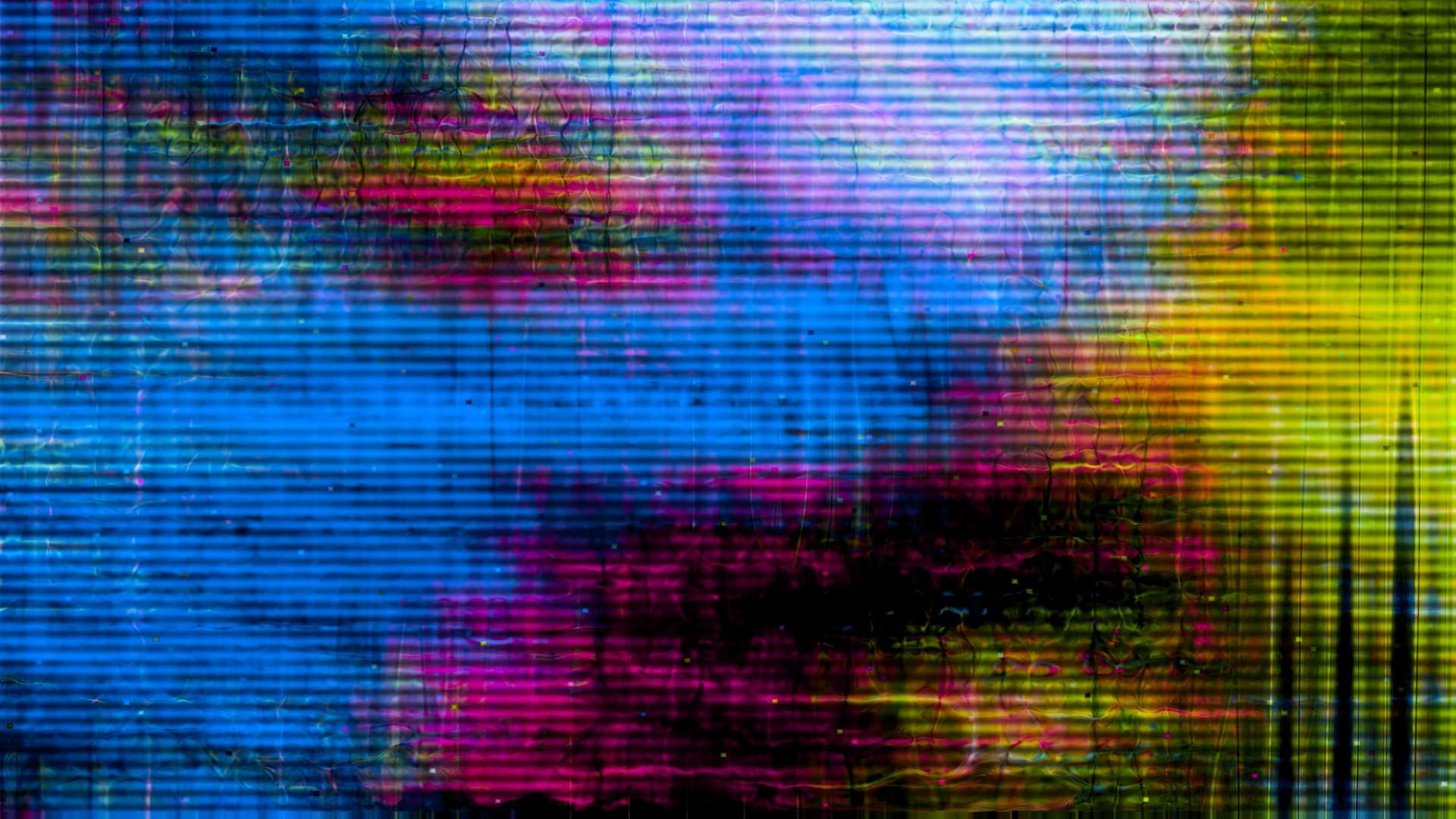 Free HD loop of abstract colorful digital art video background.