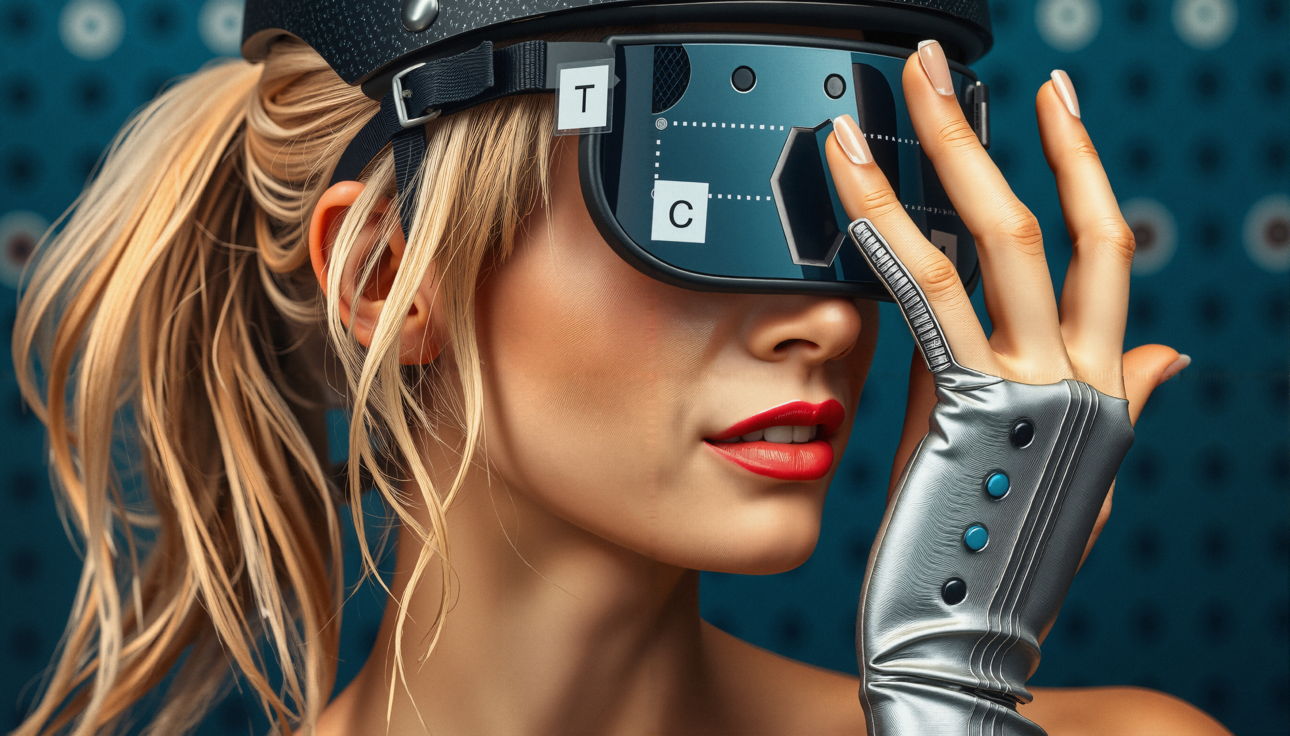 Futuristic Fashion Tech Vision