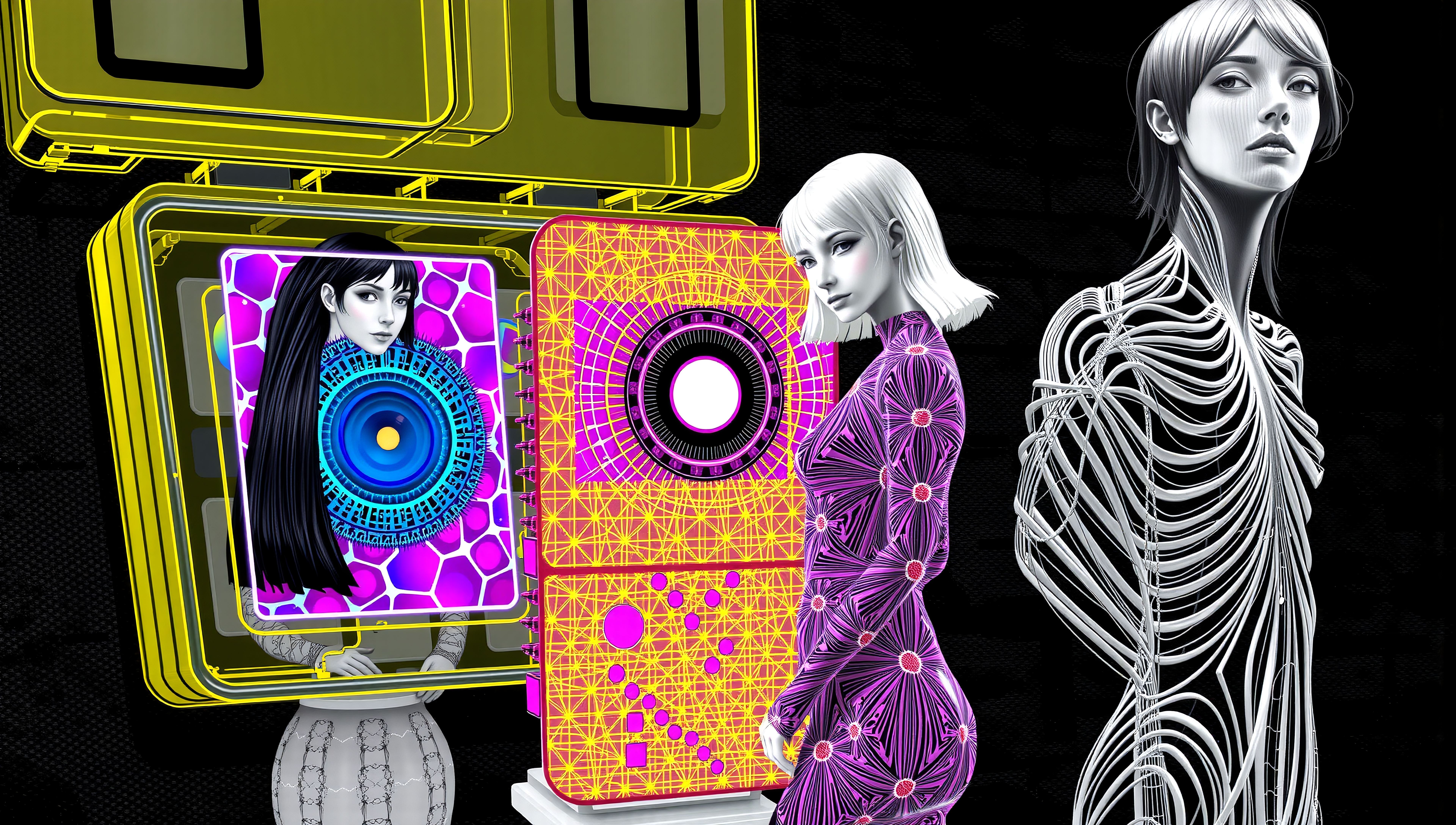 Futuristic Cybernetic Artistic Designs