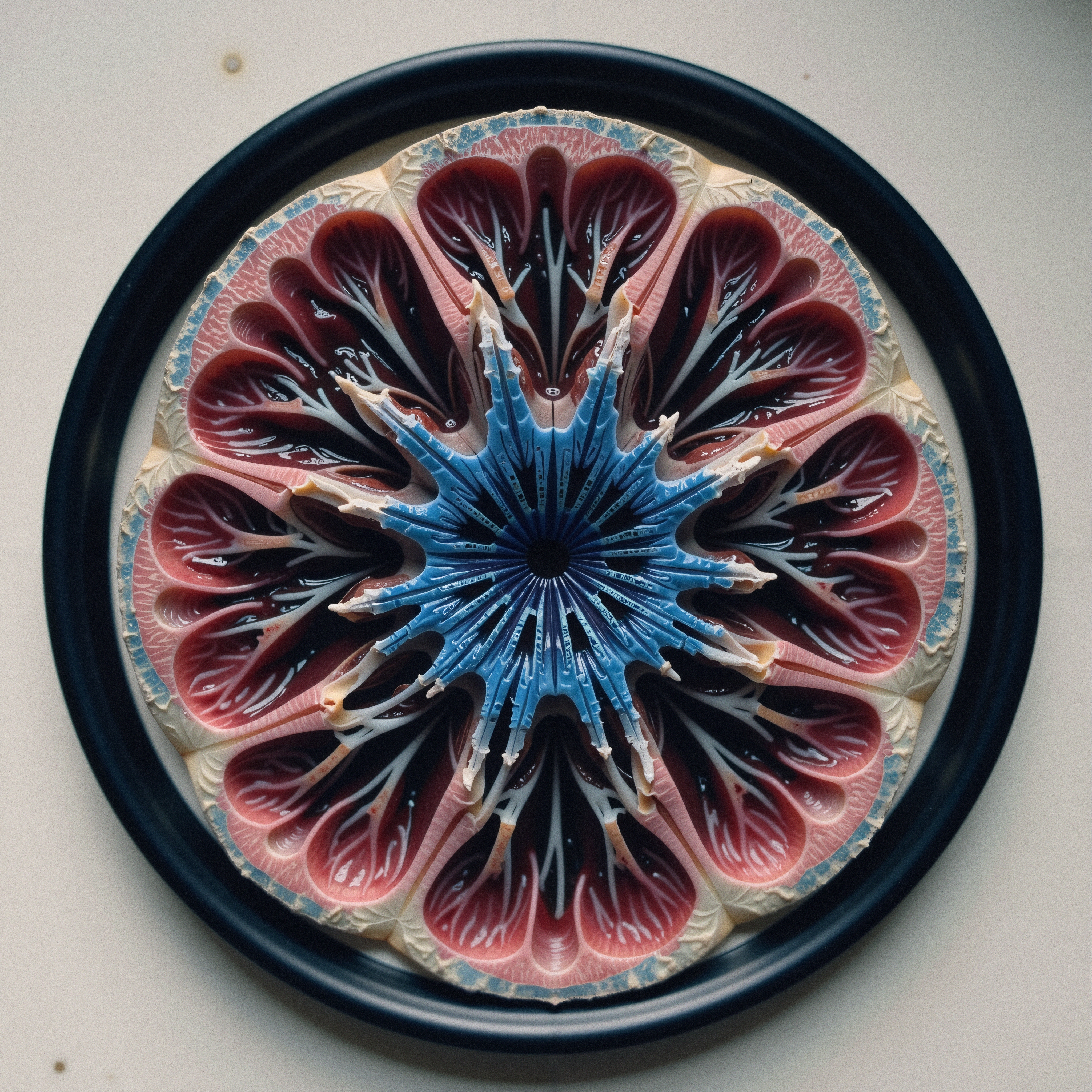 Intricate floral mandala design