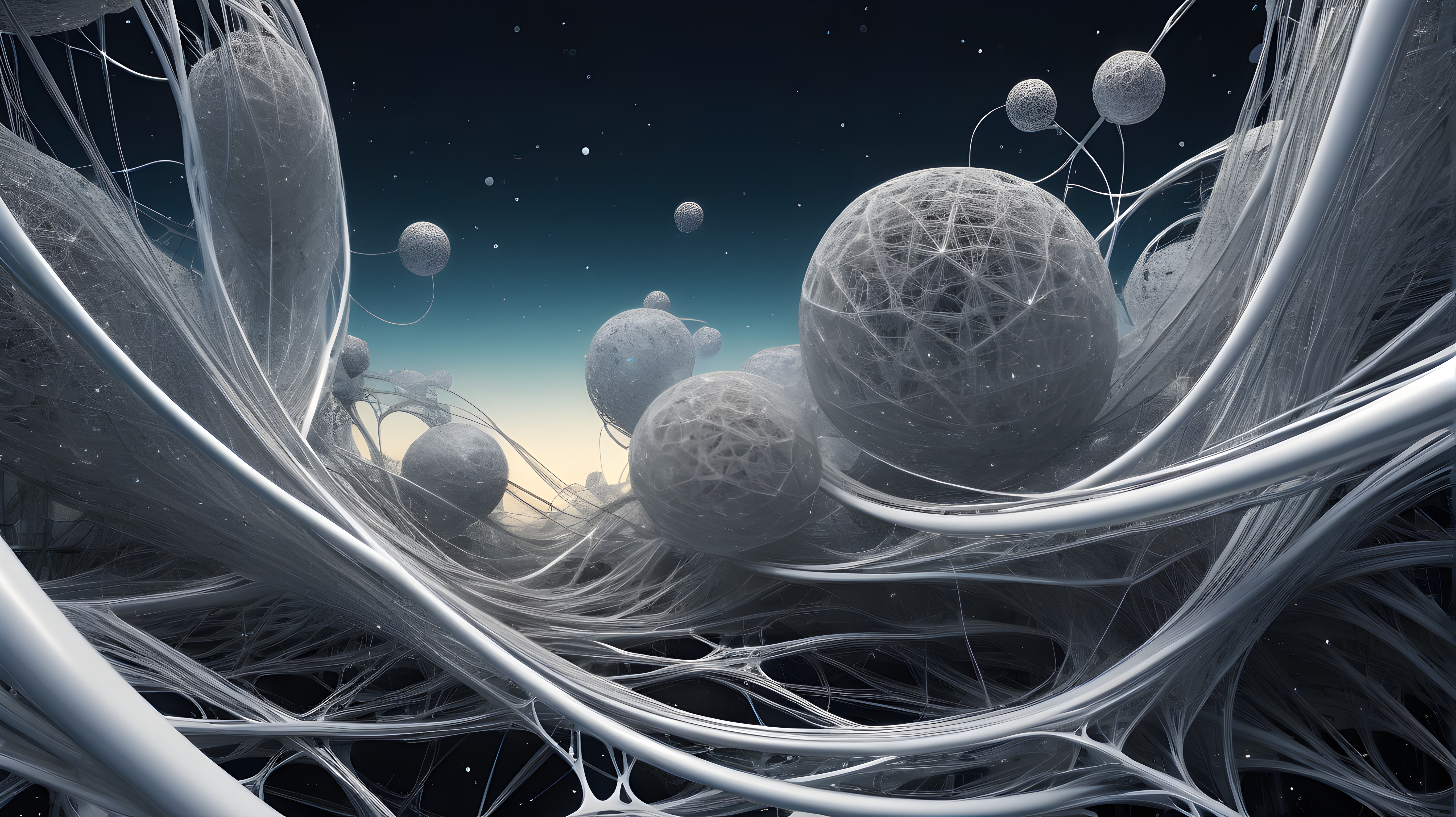 Cellular Structure Art Complexity