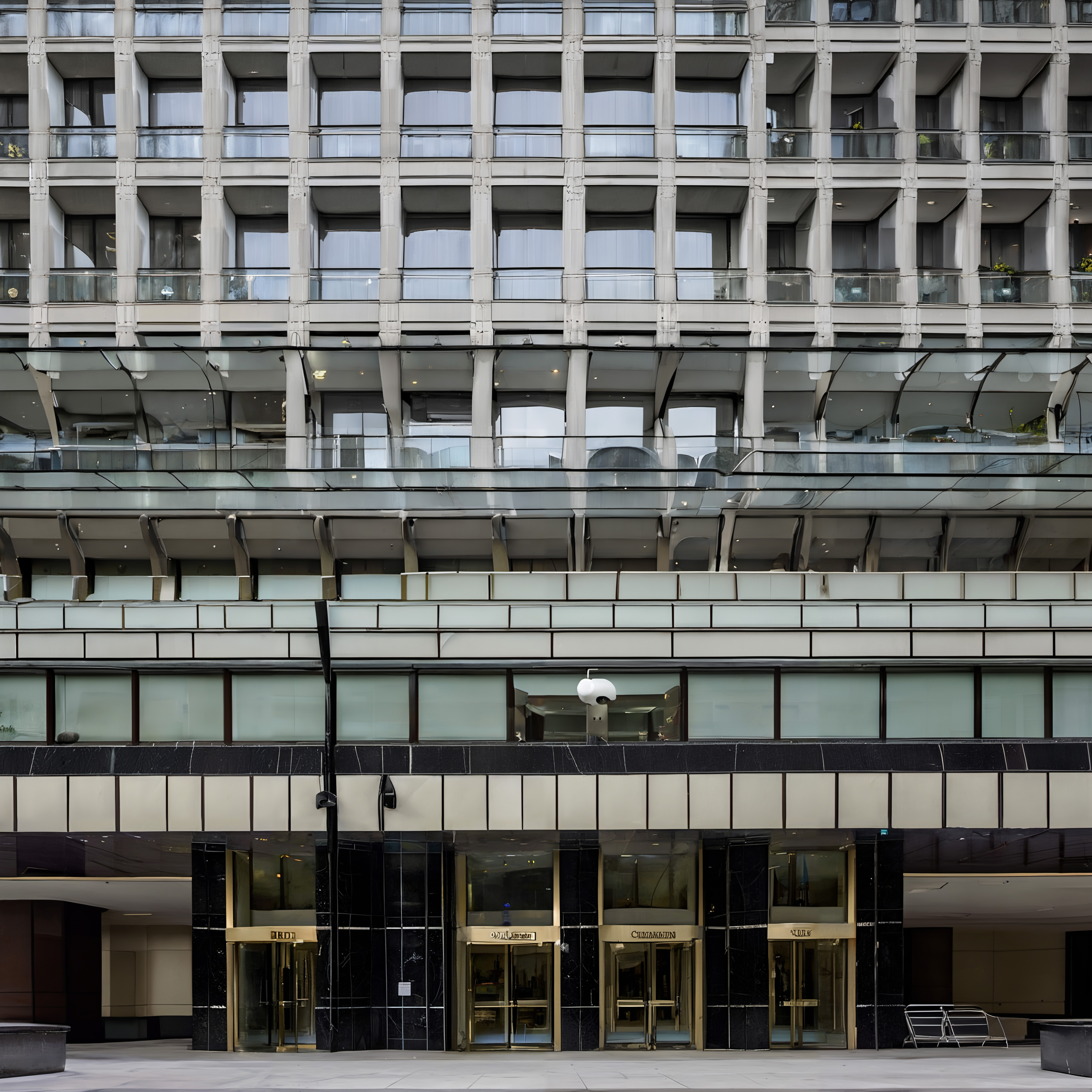 Modern Urban Building Facade