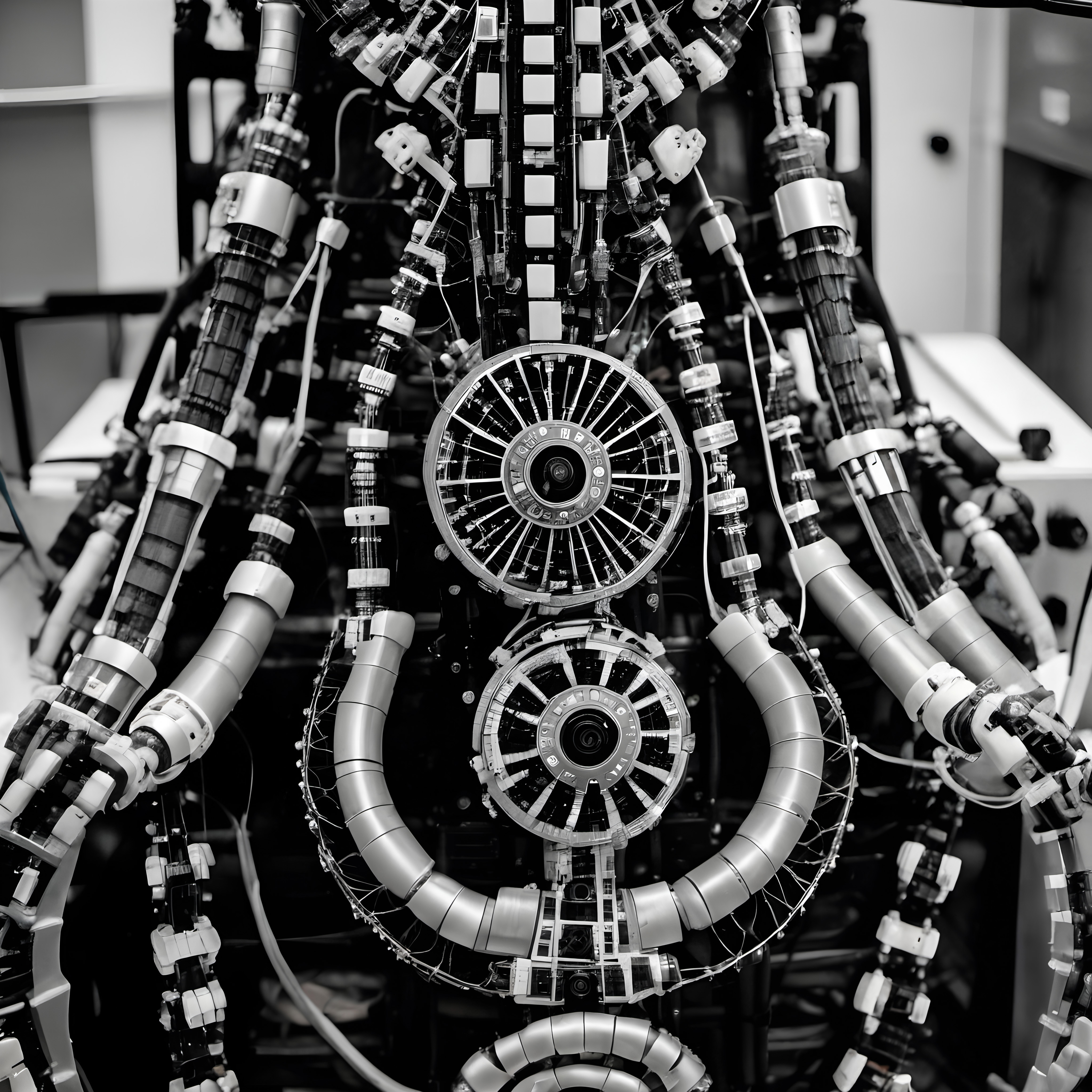 Intricate Futuristic Mechanical Structure