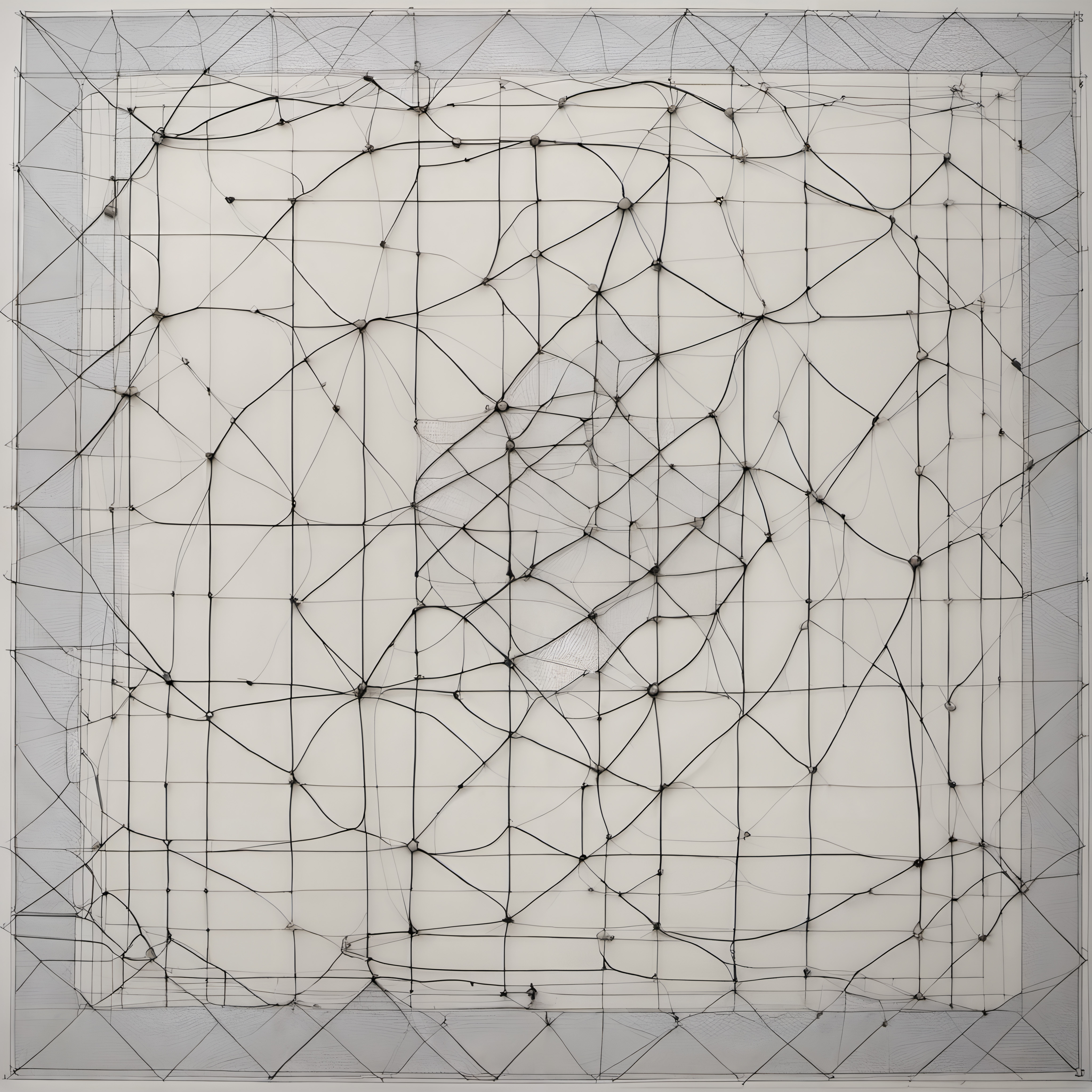 Intricate Web of Geometric Patterns