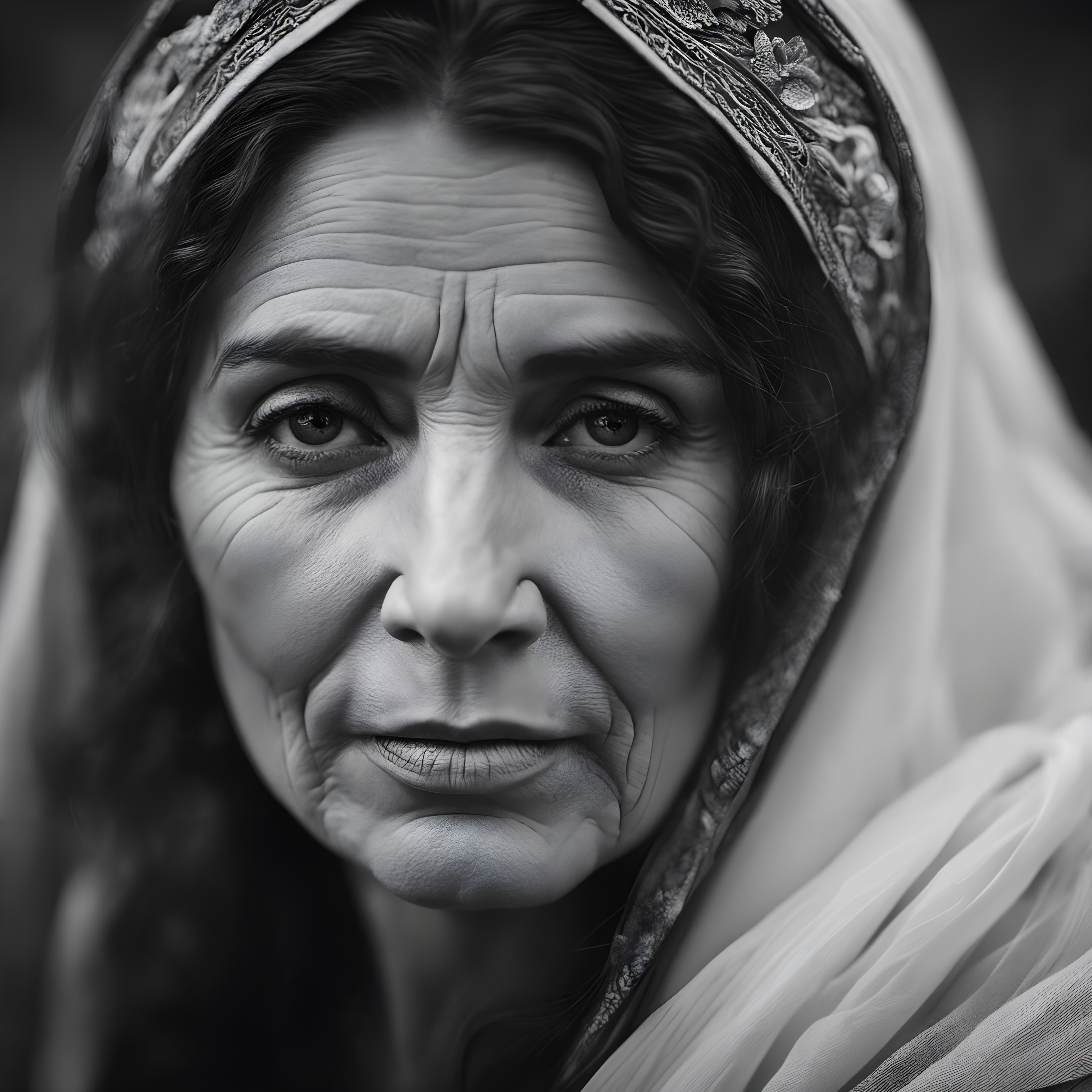 Reflective Gaze of Wisdom