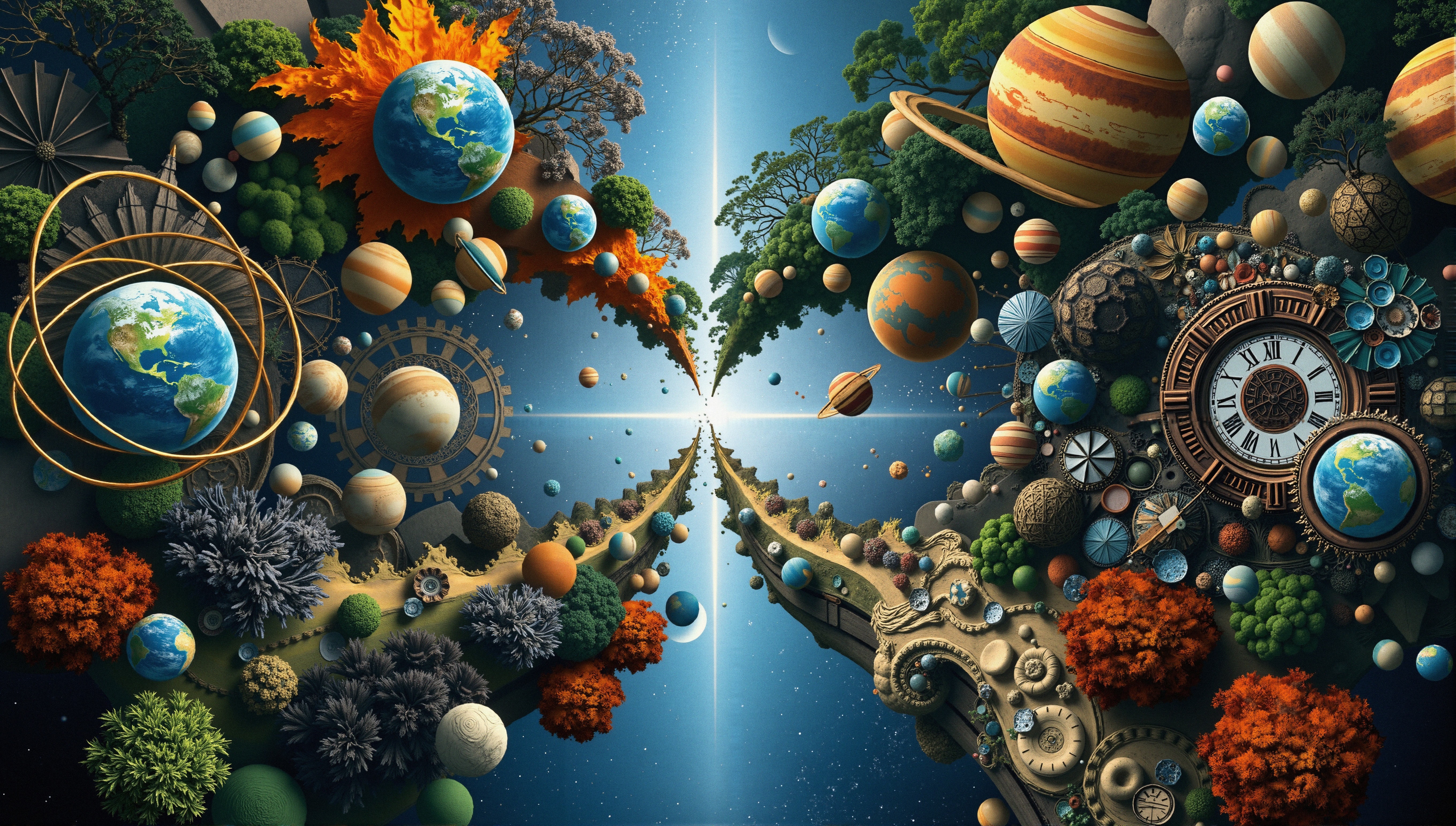 Cosmic Clockwork of Nature’s Universe