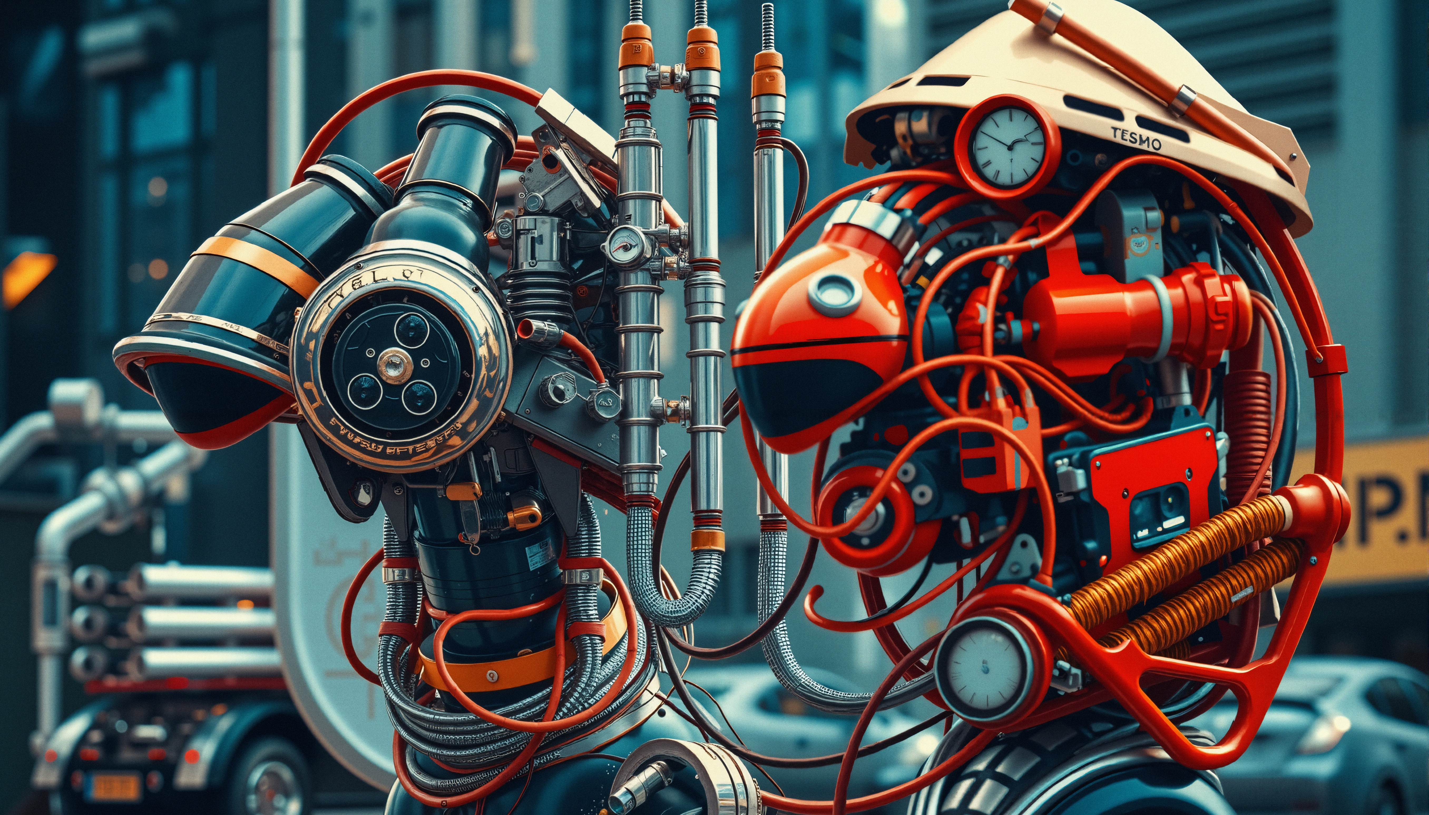 Futuristic Urban Robot Interaction