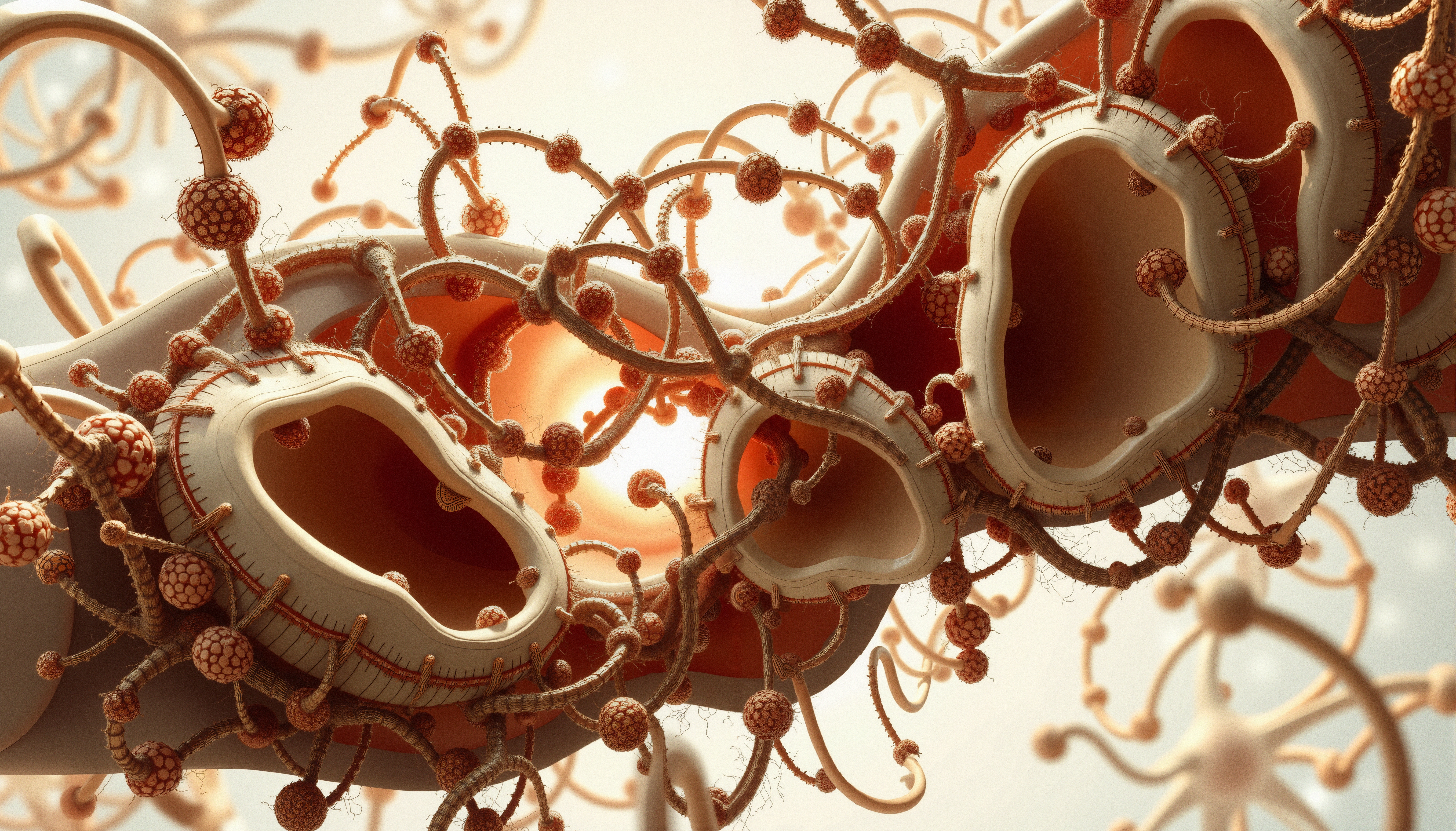 Abstract Organic Network Structure