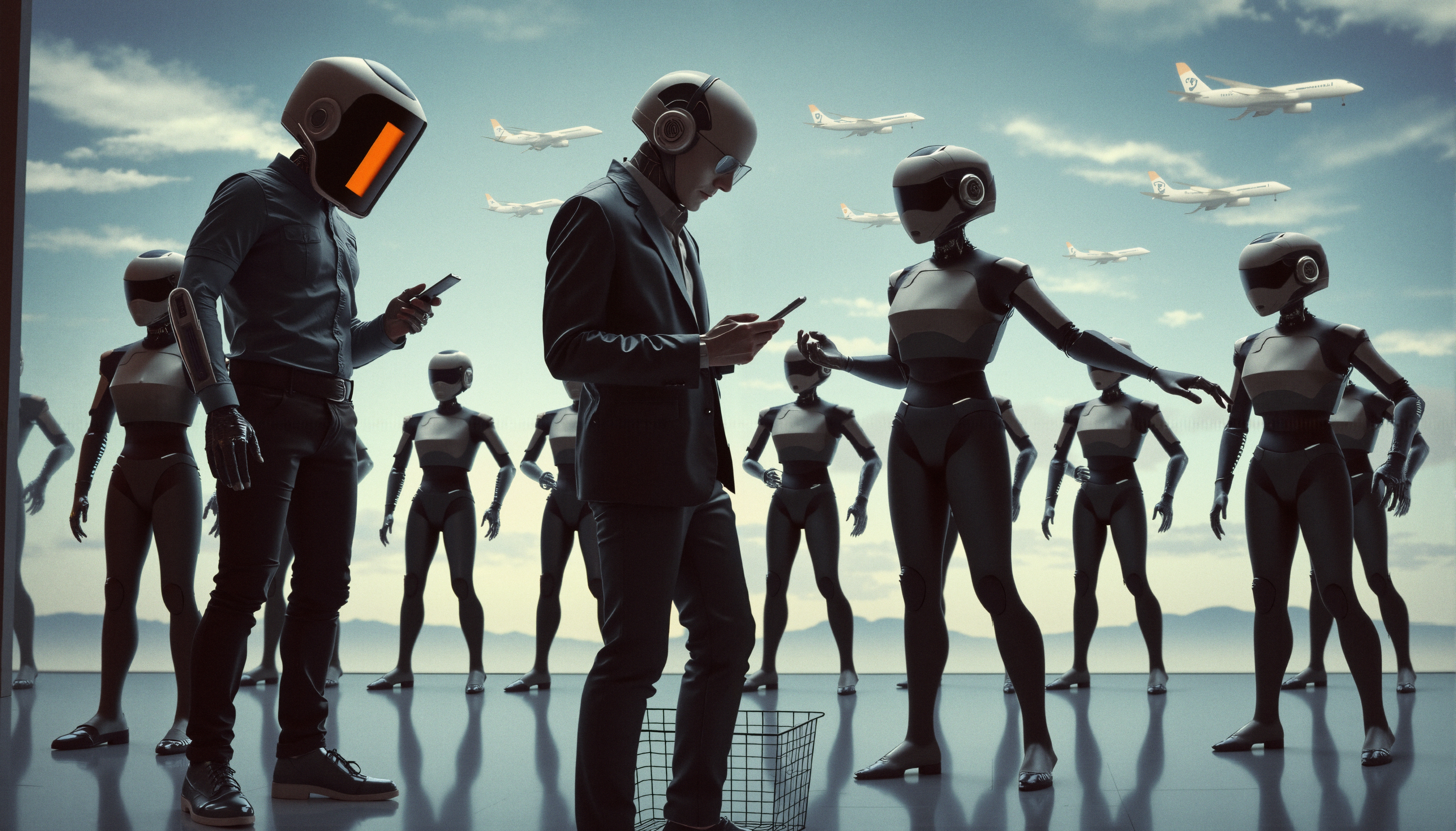 Robotic Future Man and Machine
