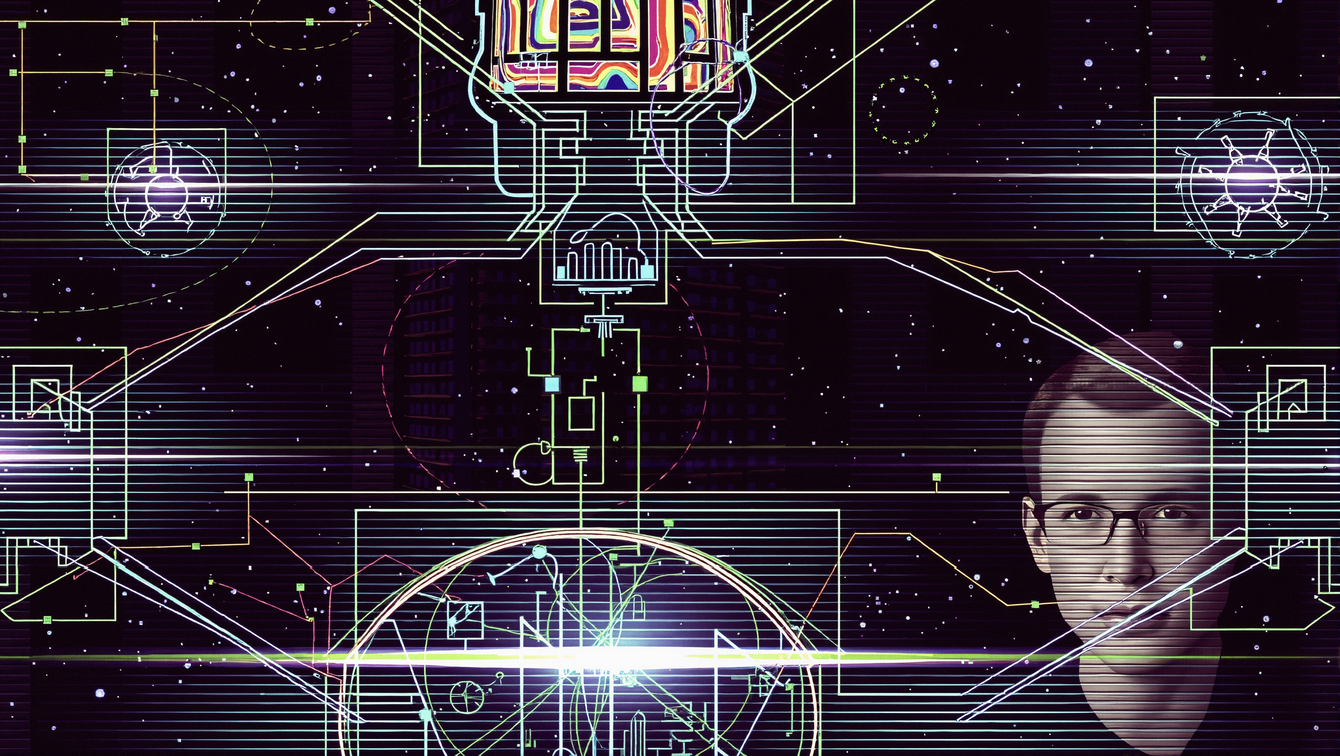 Human-Machine Digital Fusion Art