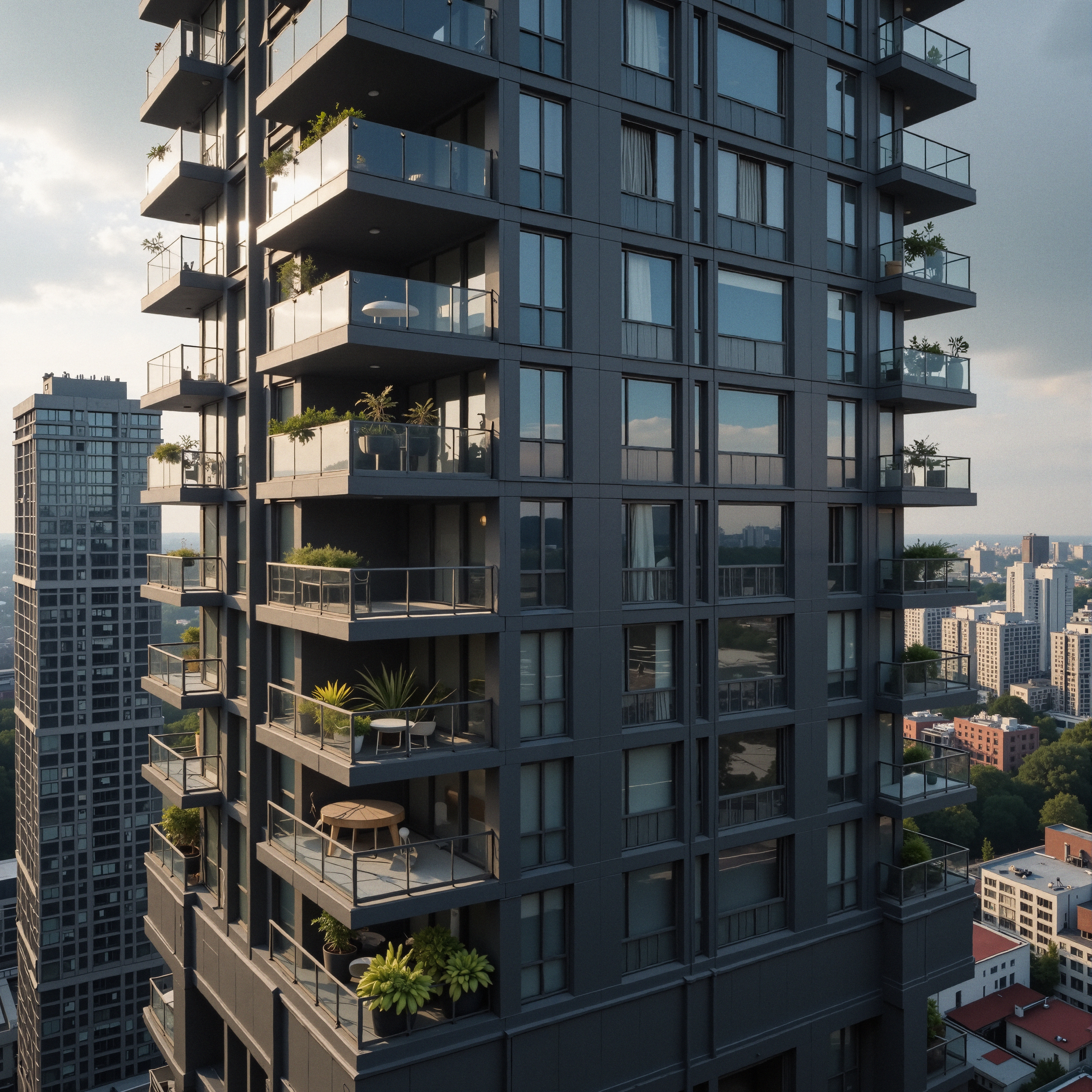 Sophisticated Urban High-Rise Living