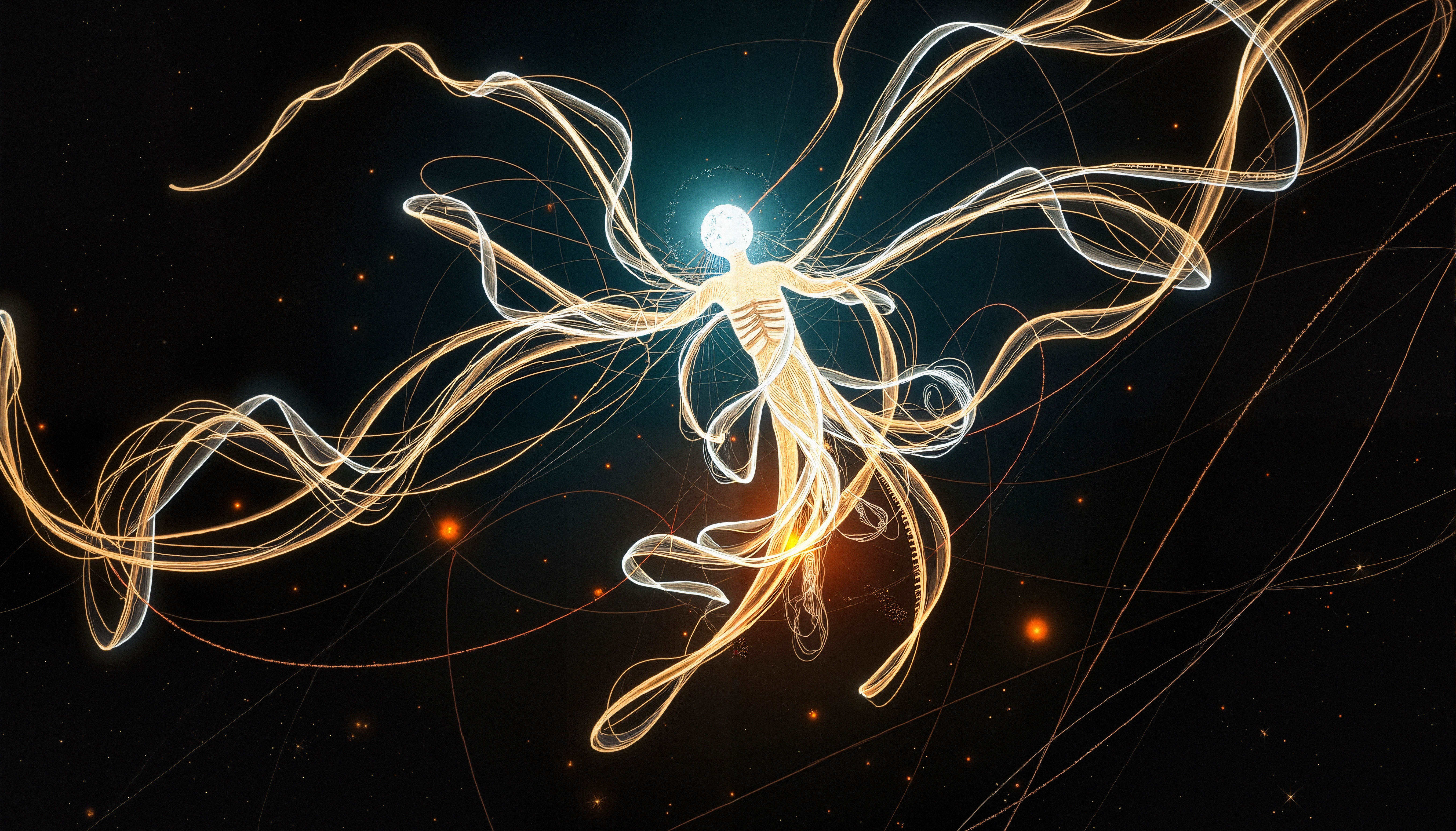 Cosmic Energy Being in Space