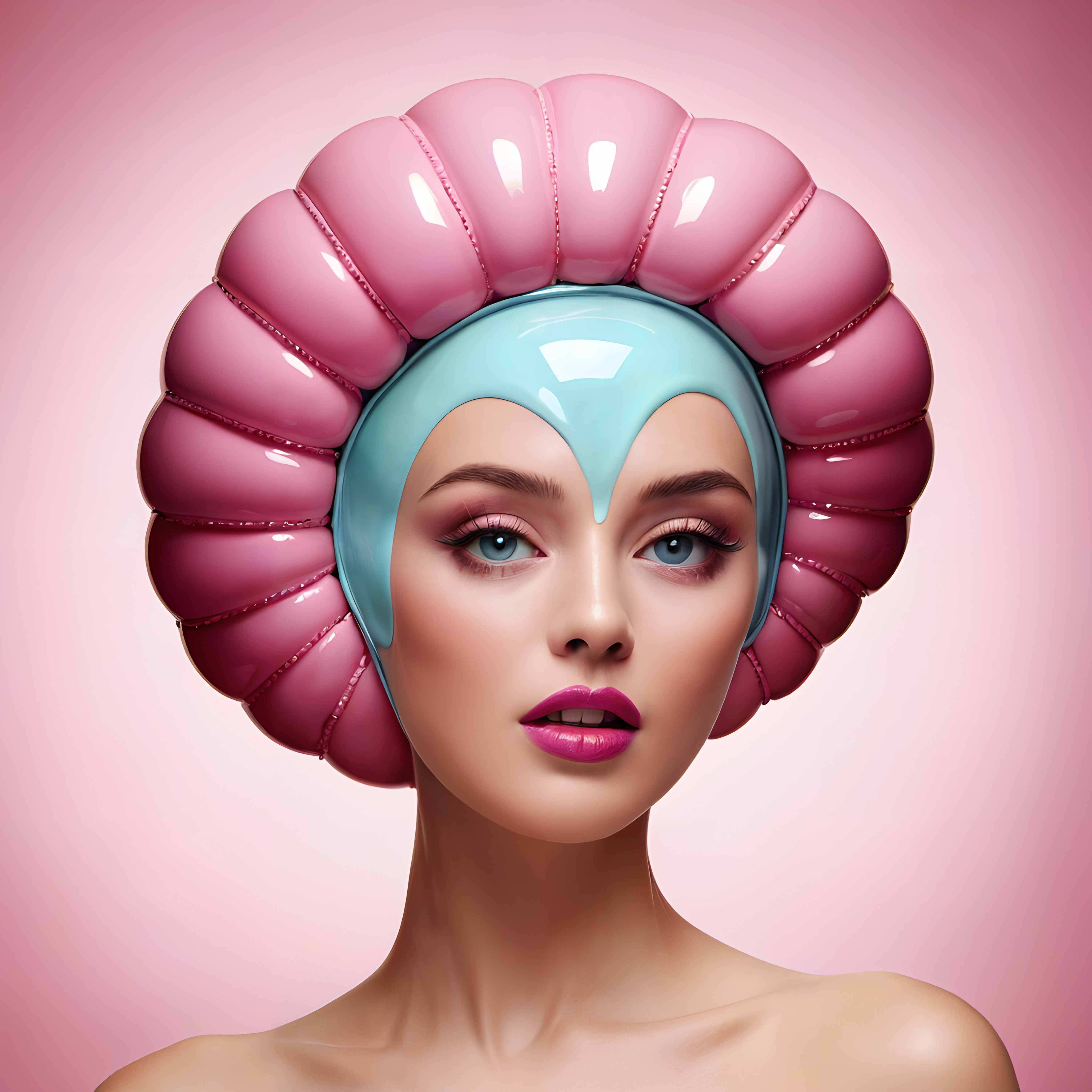 Futuristic Fashion Meets Classic Elegance