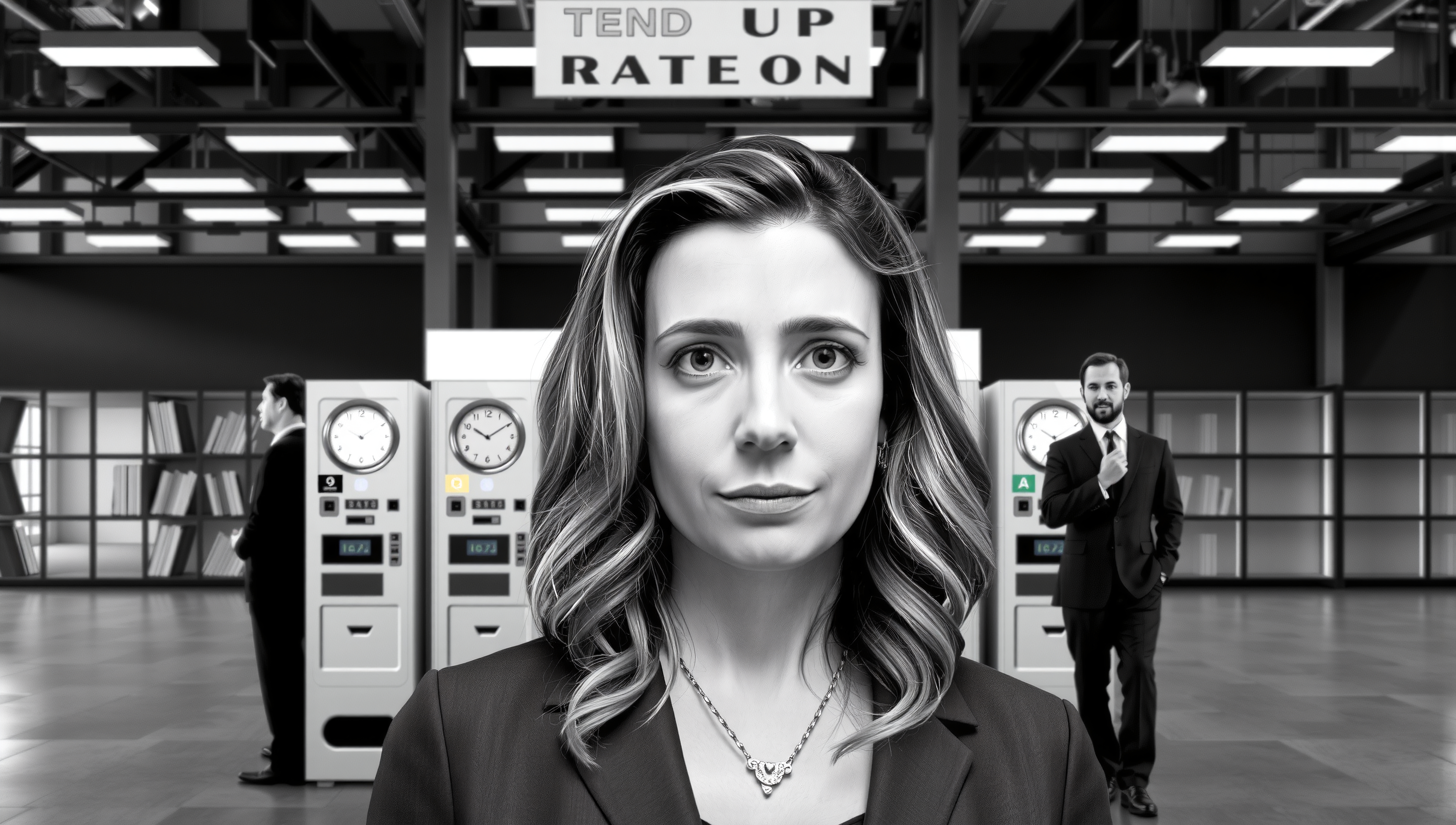 Industrial Setting with Business Professionals
