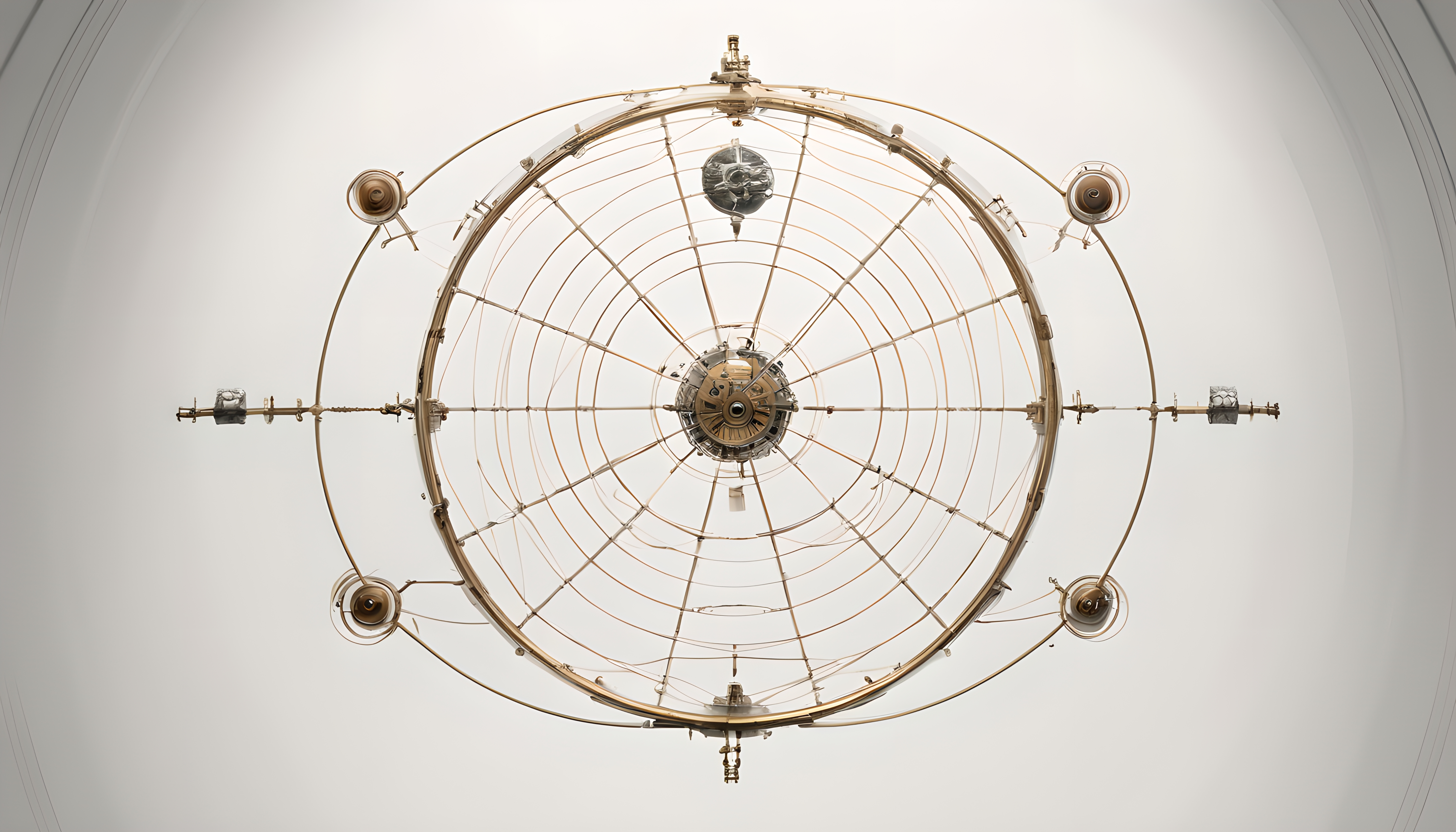 Exquisite Ceiling-Mounted Mechanical Apparatus